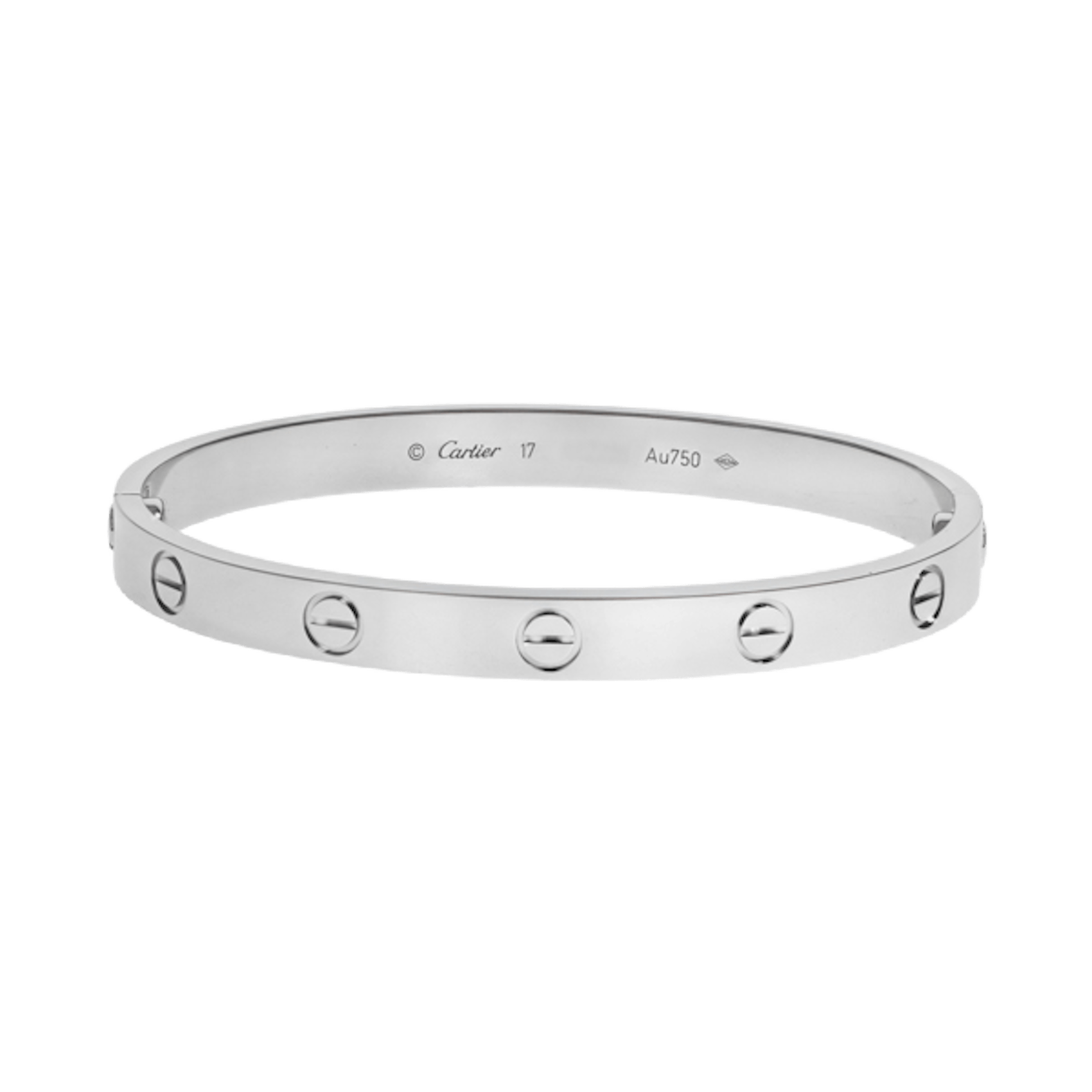 Vertical Love Bracelet- Size 17