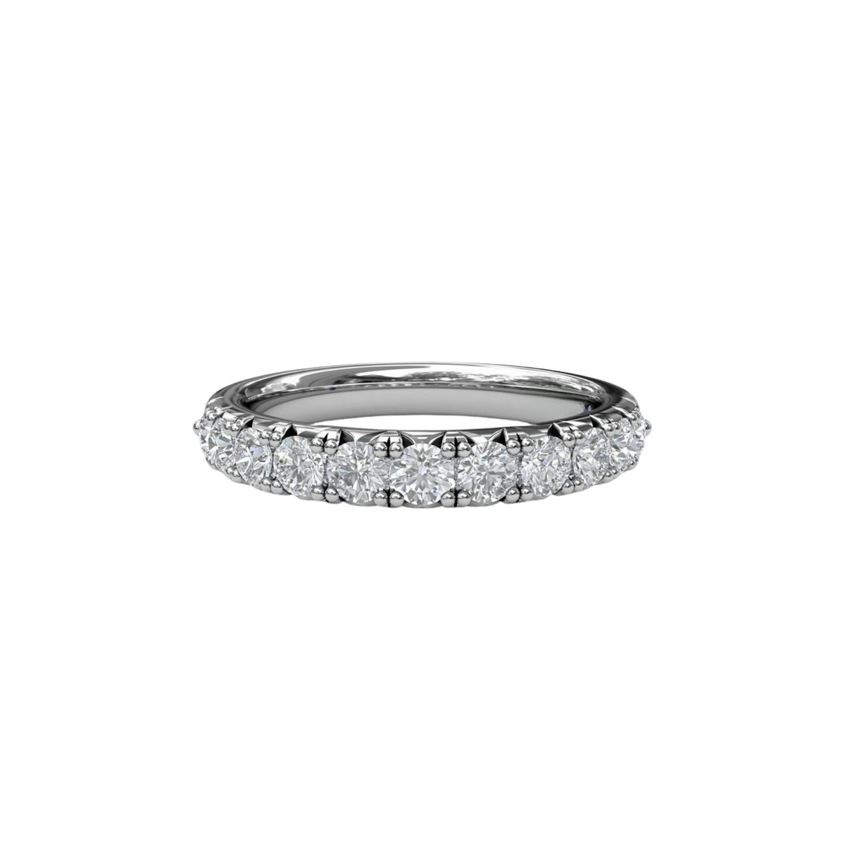 Vertical The 1916 Company Collection Diamond Wedding Band W3684