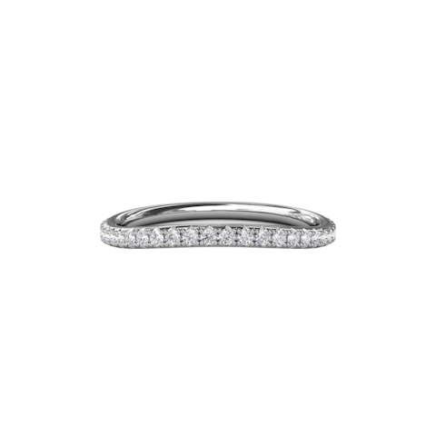 Vertical Diamond Wedding Band W4033