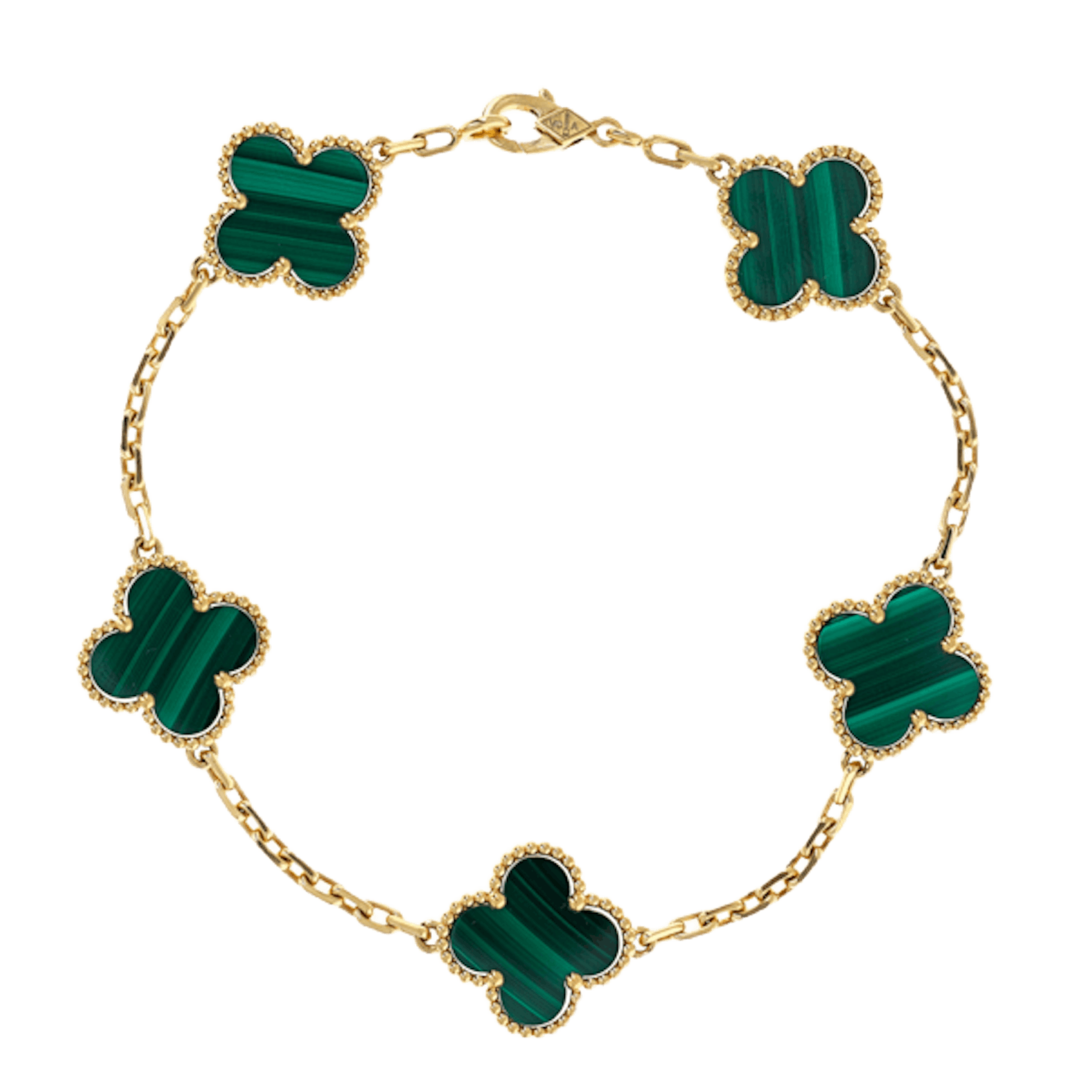 Vertical Vintage Alhambra Bracelet