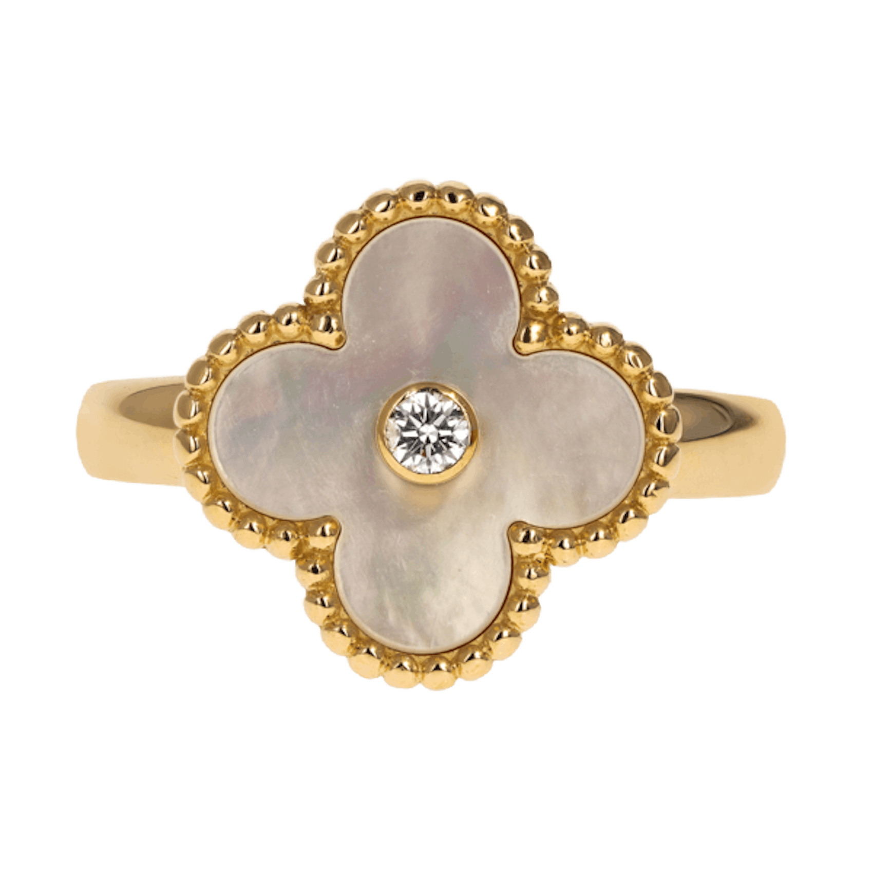Vertical Vintage Alhambra Ring