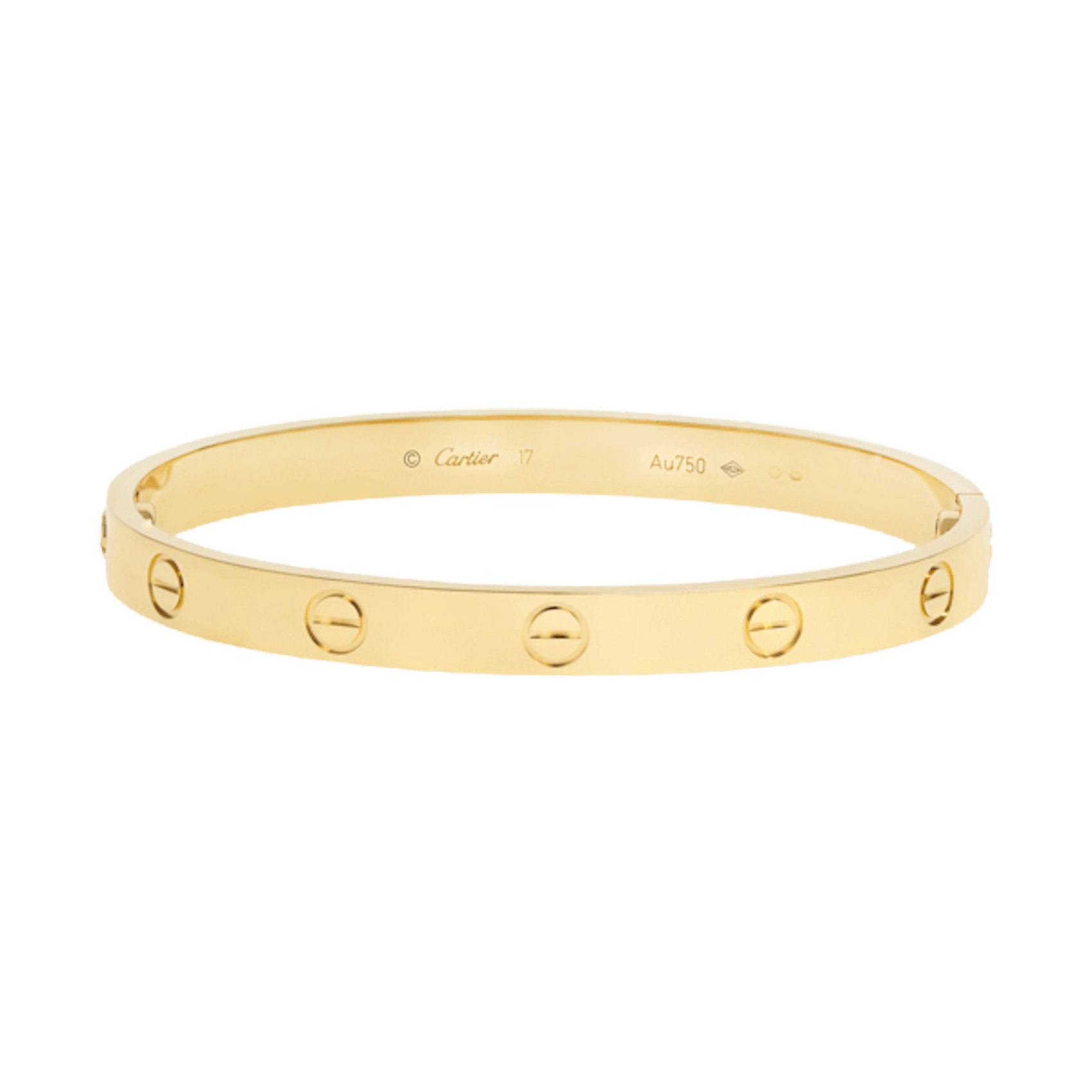 Vertical Love Bracelet- Size 17