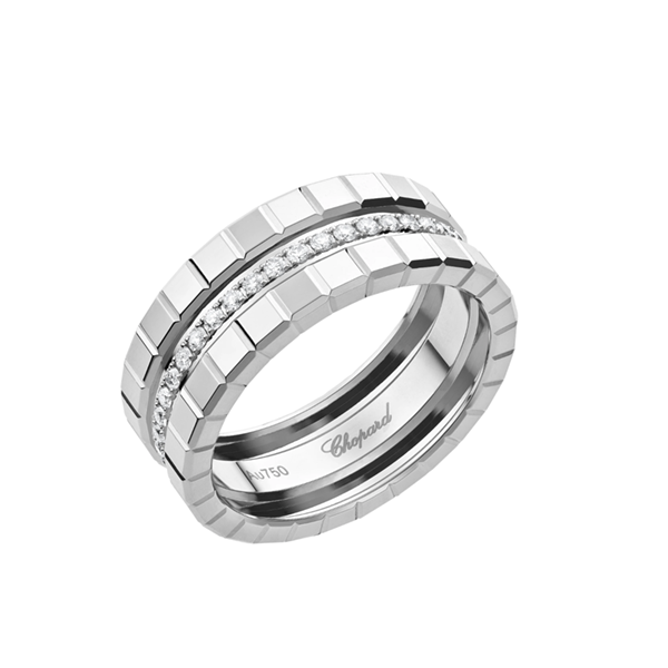 Vertical Ice Cube Ring