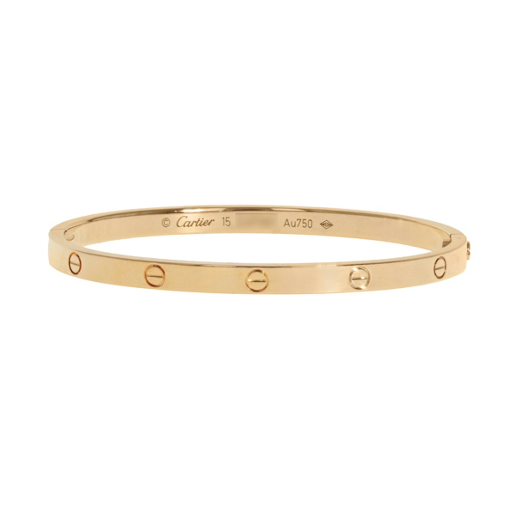 Vertical Small Love Bracelet