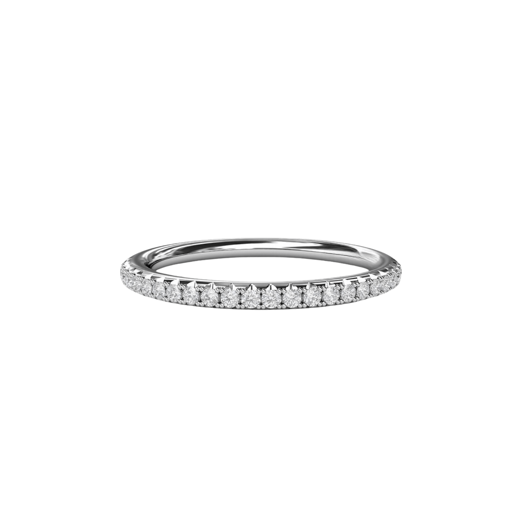 Vertical The 1916 Company Collection Split Prong Diamond Anniversary Band W6101