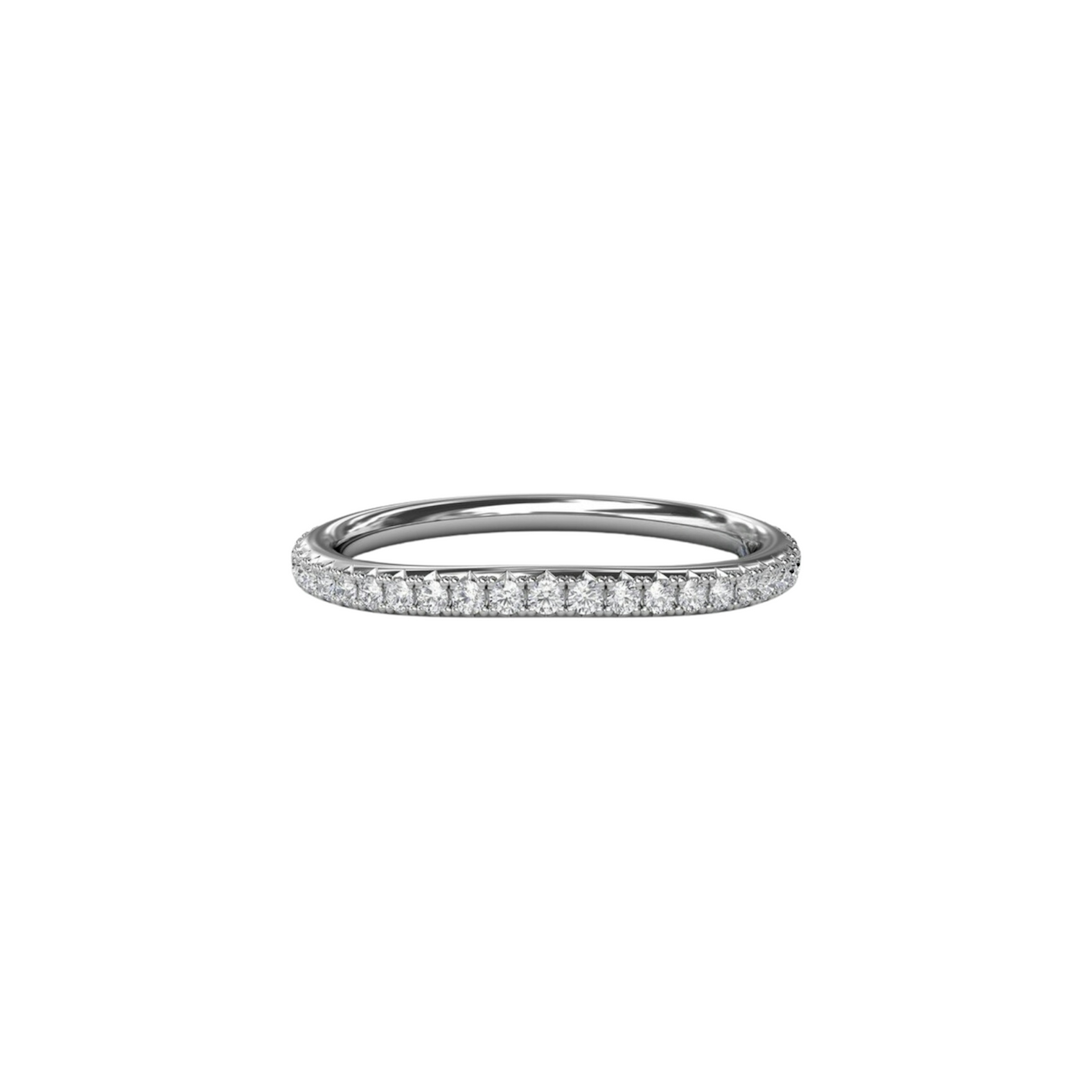 Vertical Diamond Wedding Band W3270