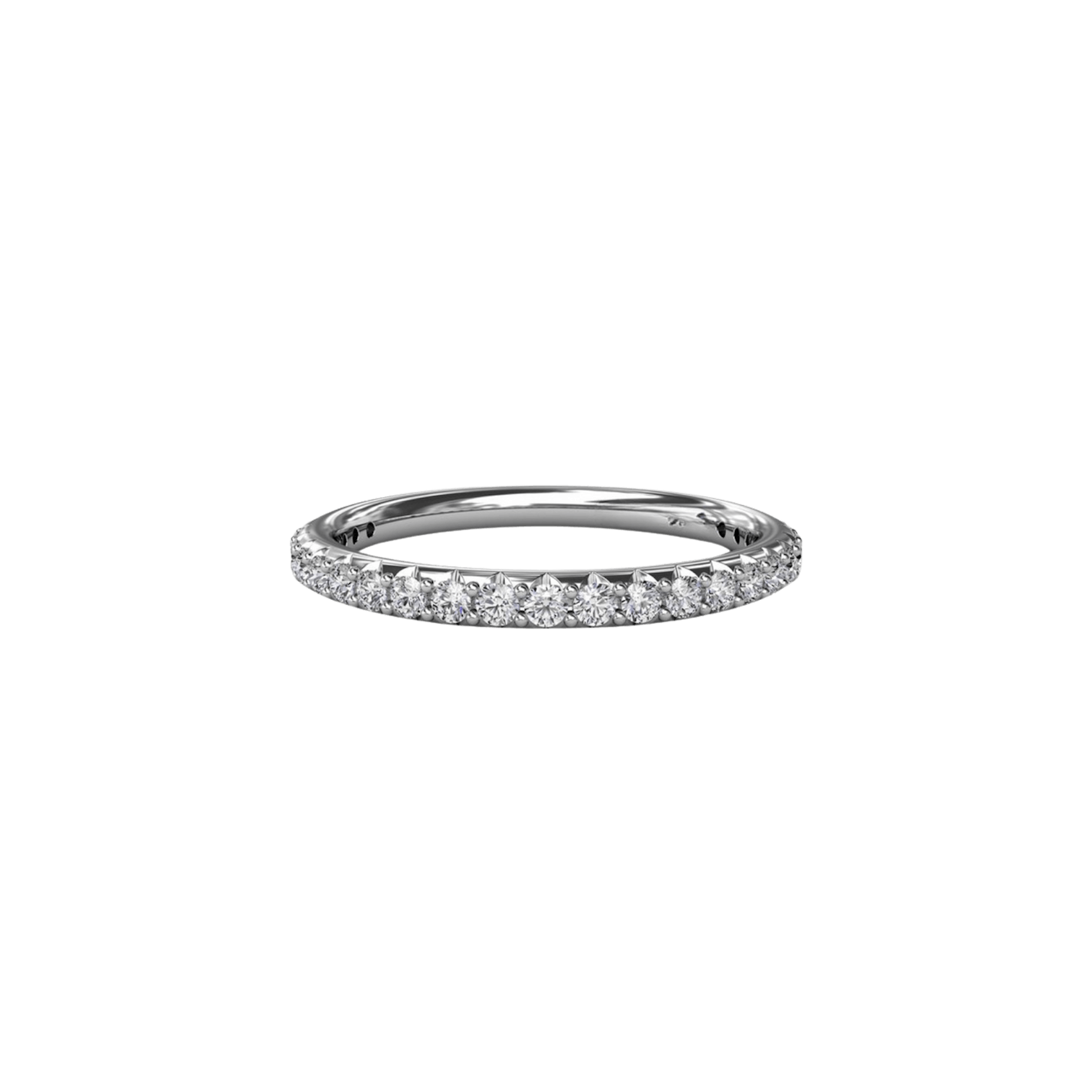 Vertical The 1916 Company Diamond Wedding Band W3280