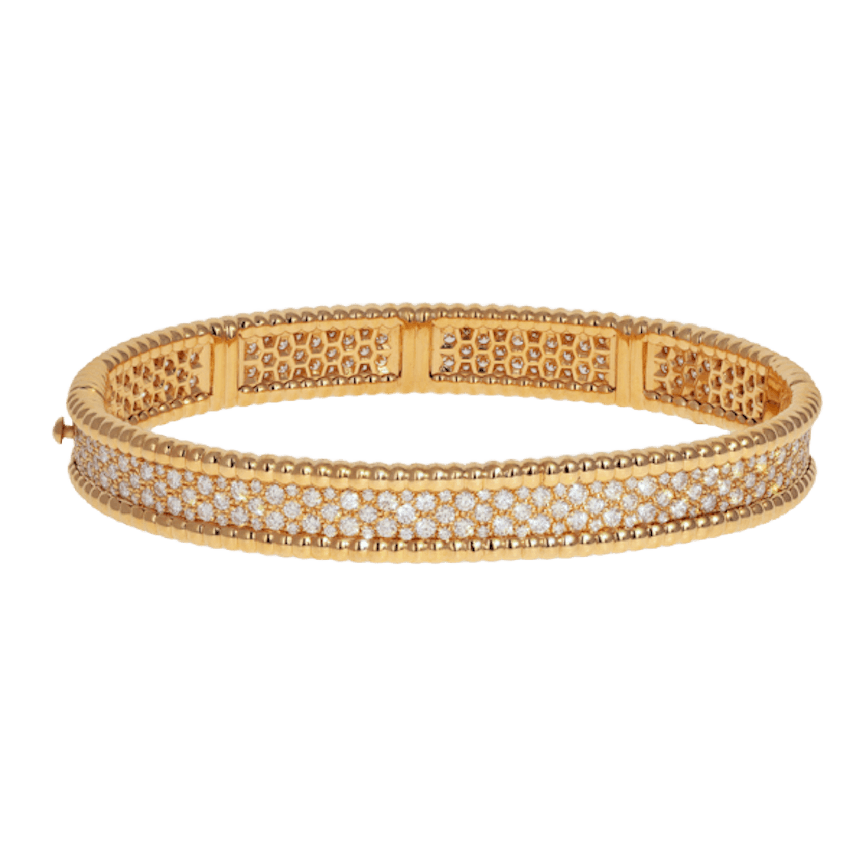 Vertical Perlee Bangle Bracelet