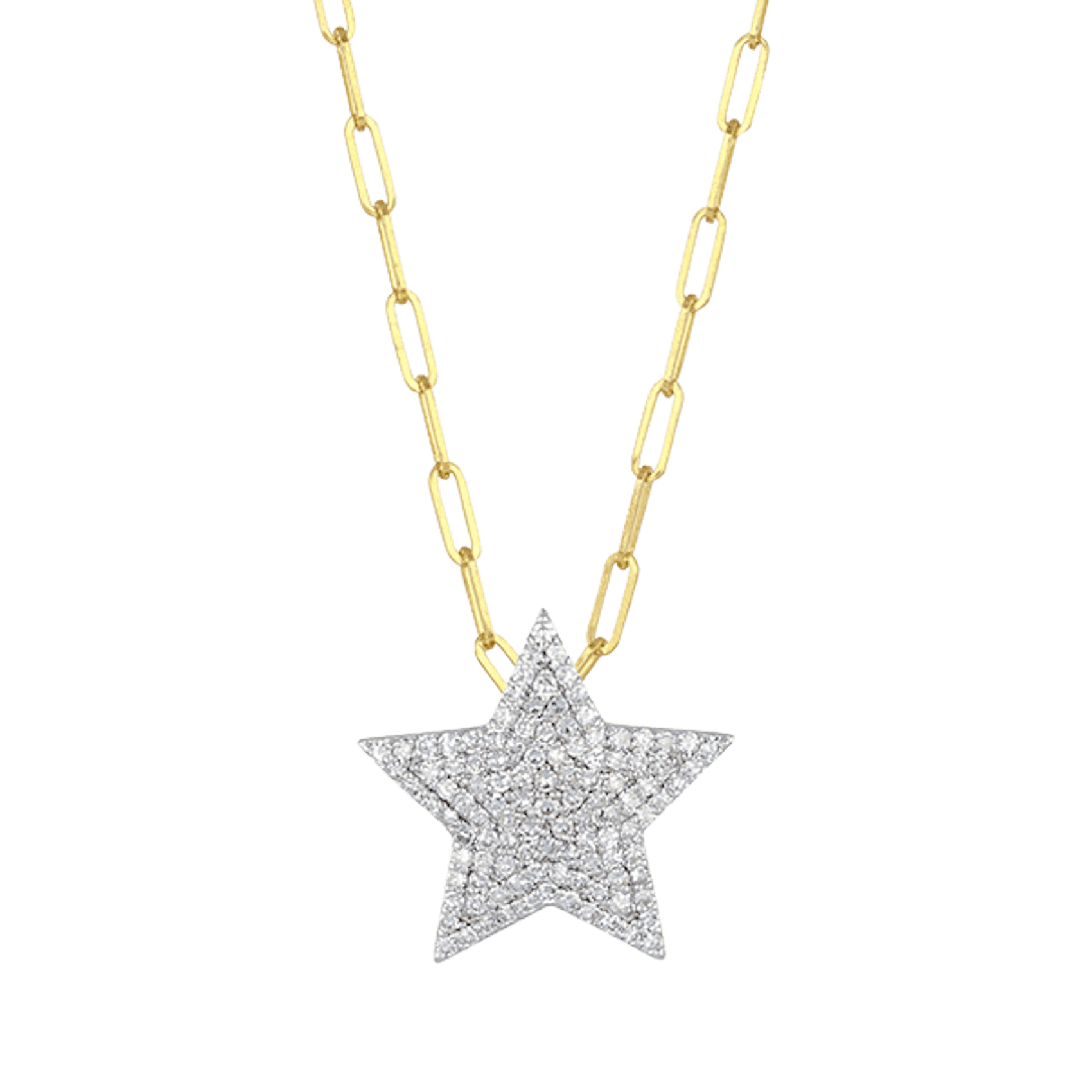 Vertical Affair Large Infinity Star Pendant
