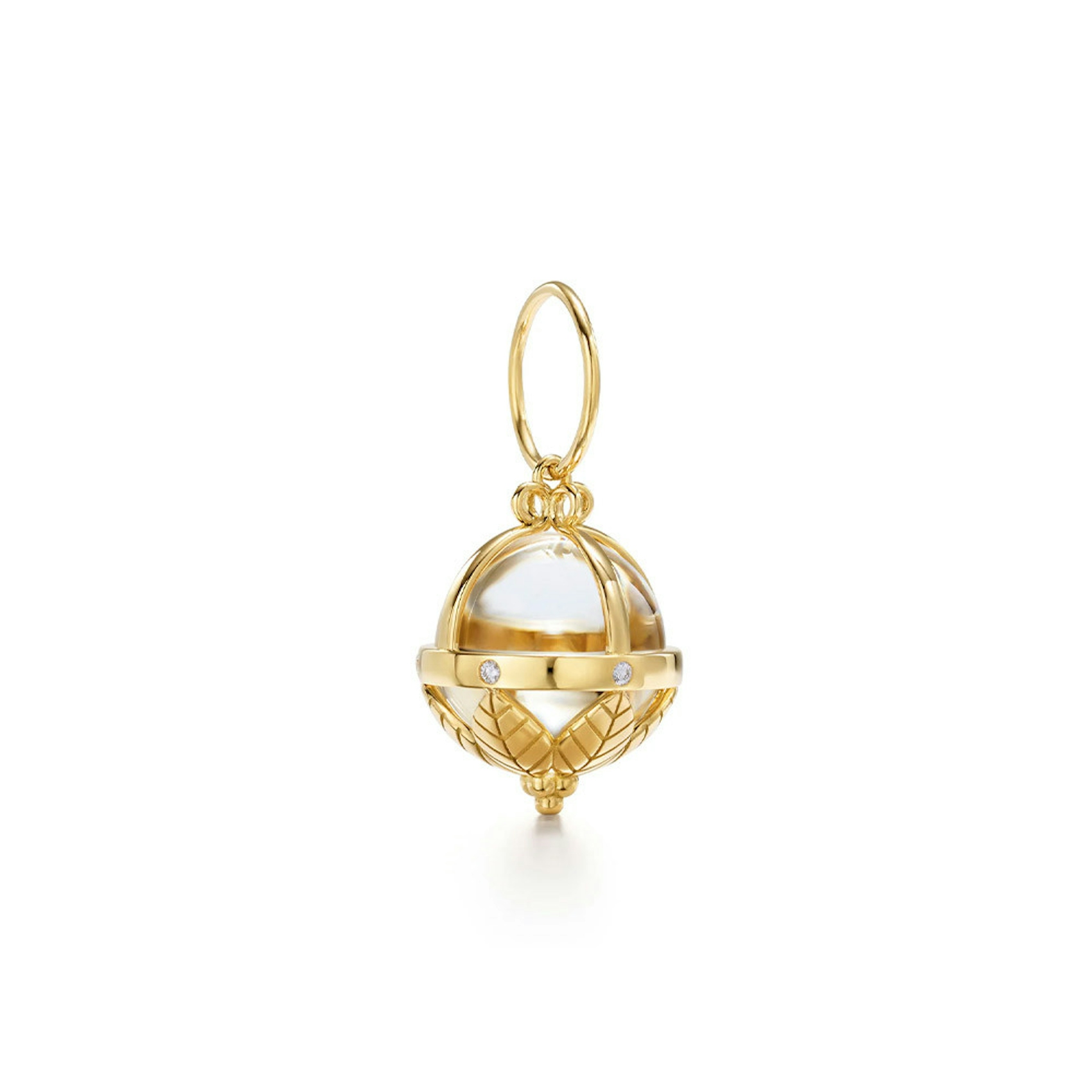 Vertical Round Arcadia Amulet