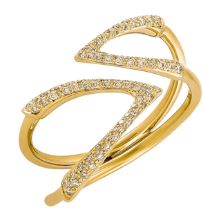 Vertical Pointed Bypass Ring