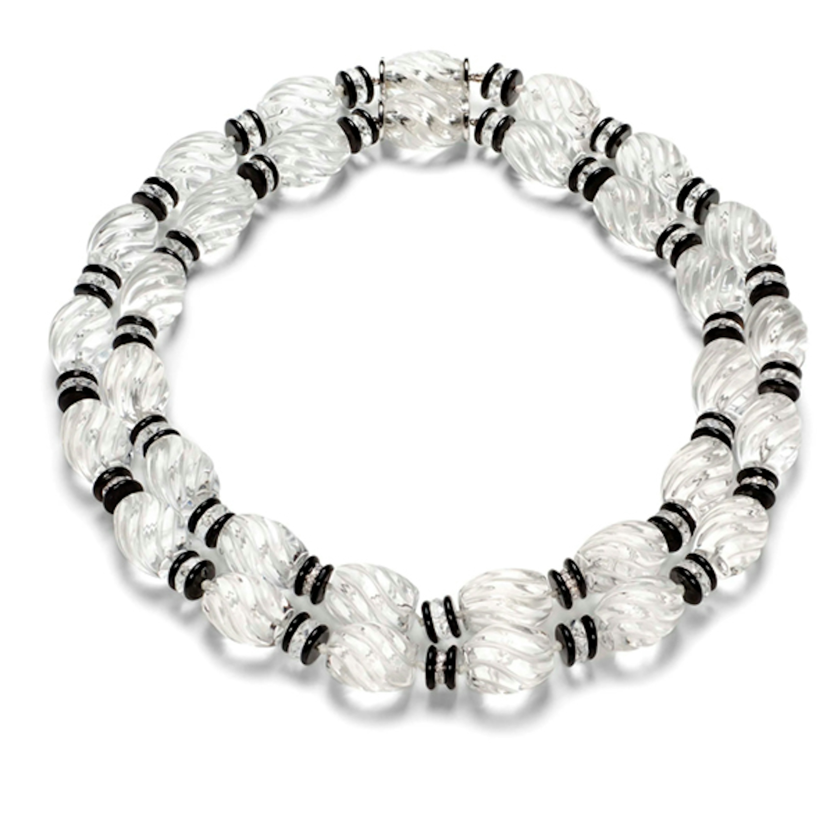 Vertical Torchon Necklace