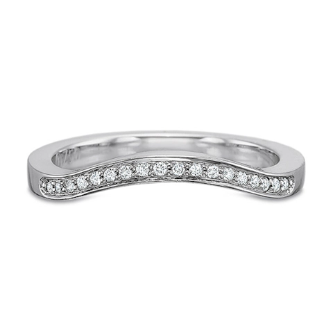 Vertical Contour Diamond Band