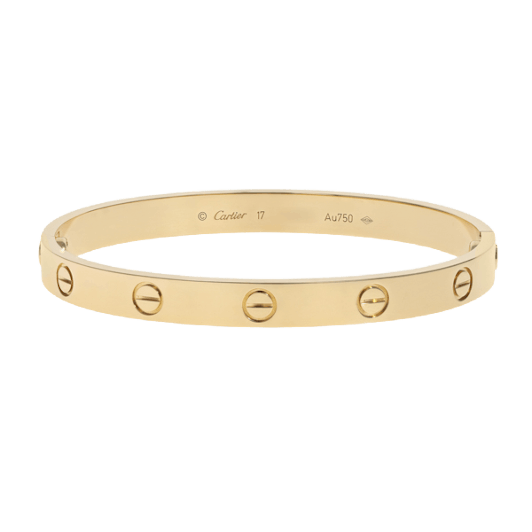 Vertical Love Bracelet- Size 17