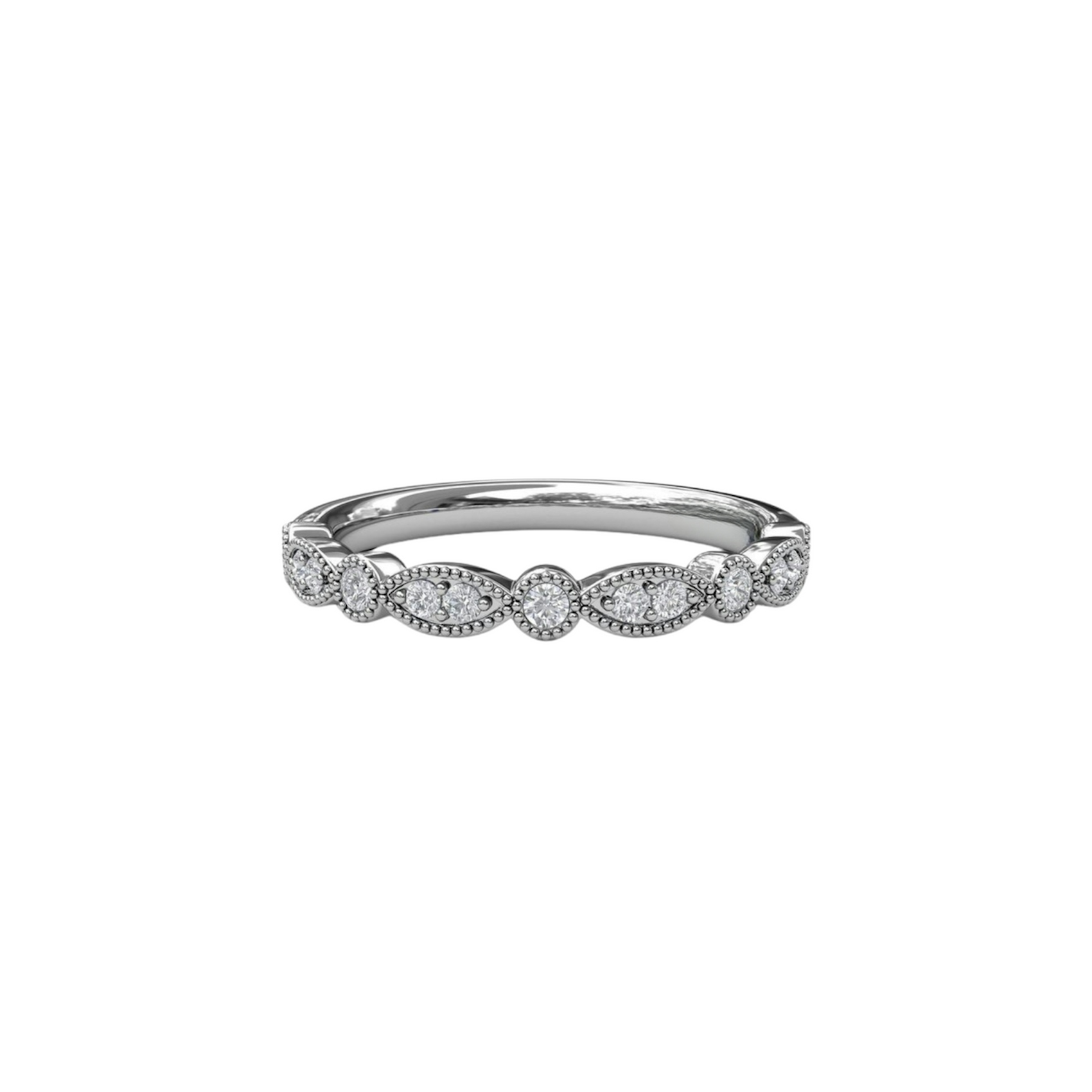 Vertical The 1916 Company Collection Diamond Wedding Band W3040