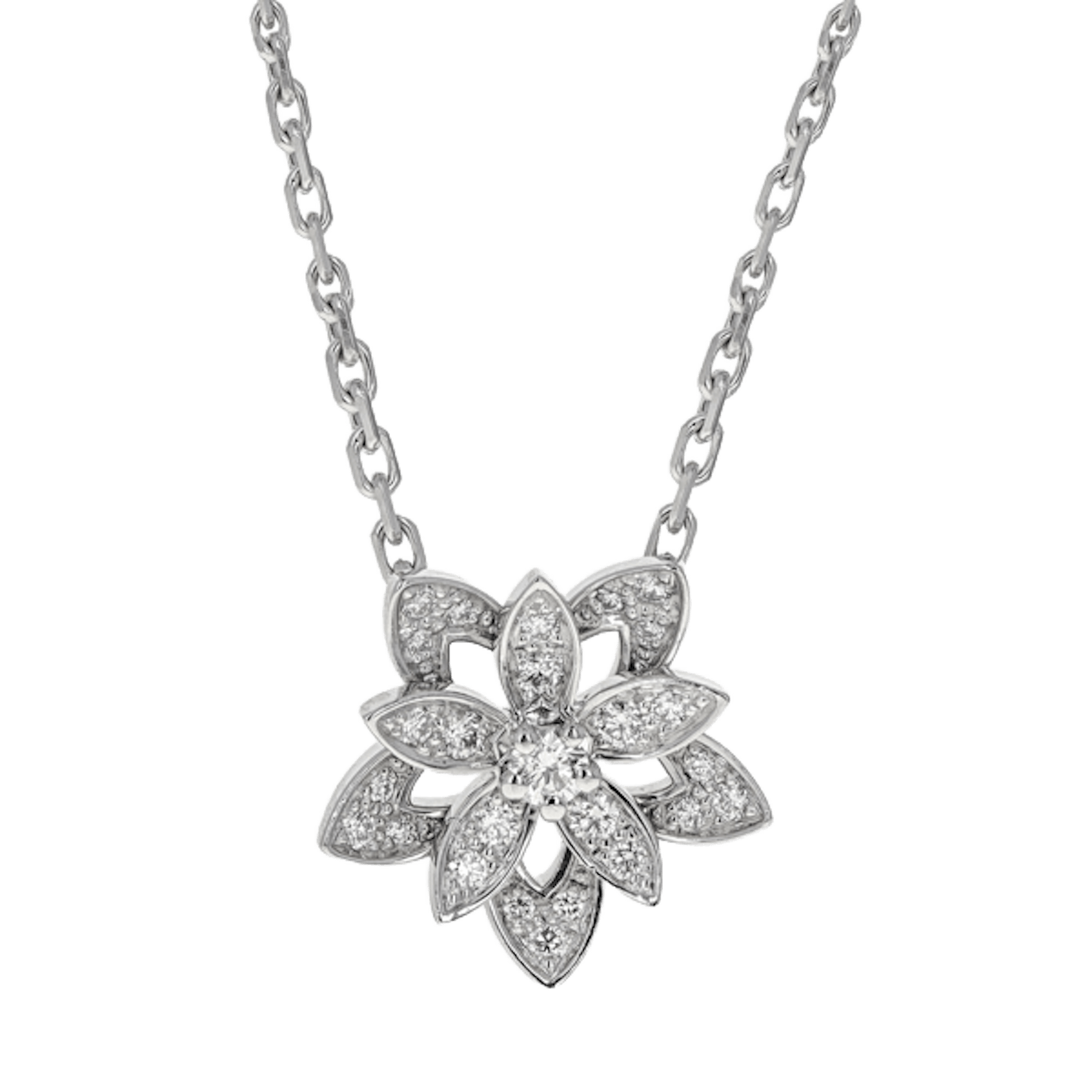 Vertical Lotus Pendant