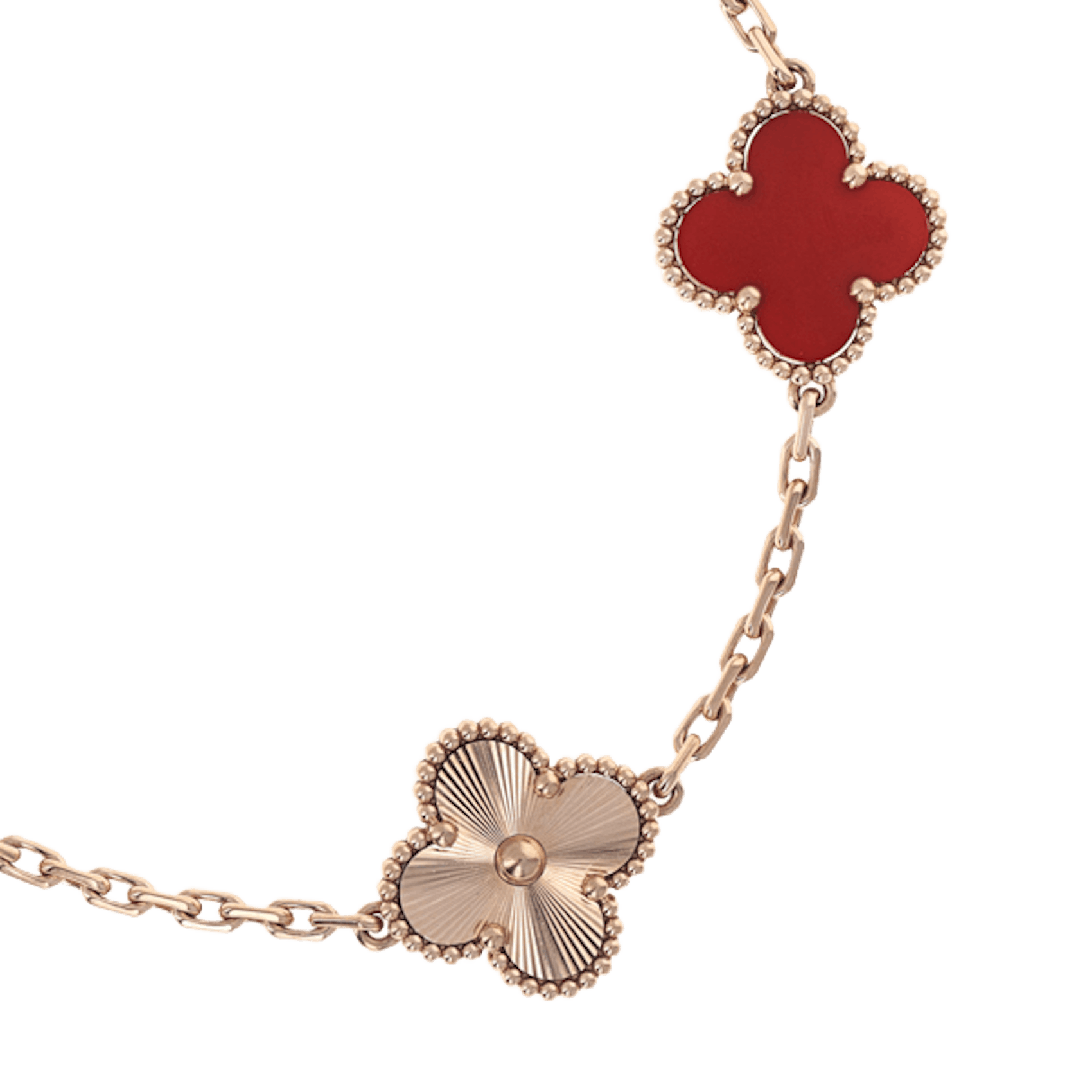 Vertical Vintage Alhambra Bracelet