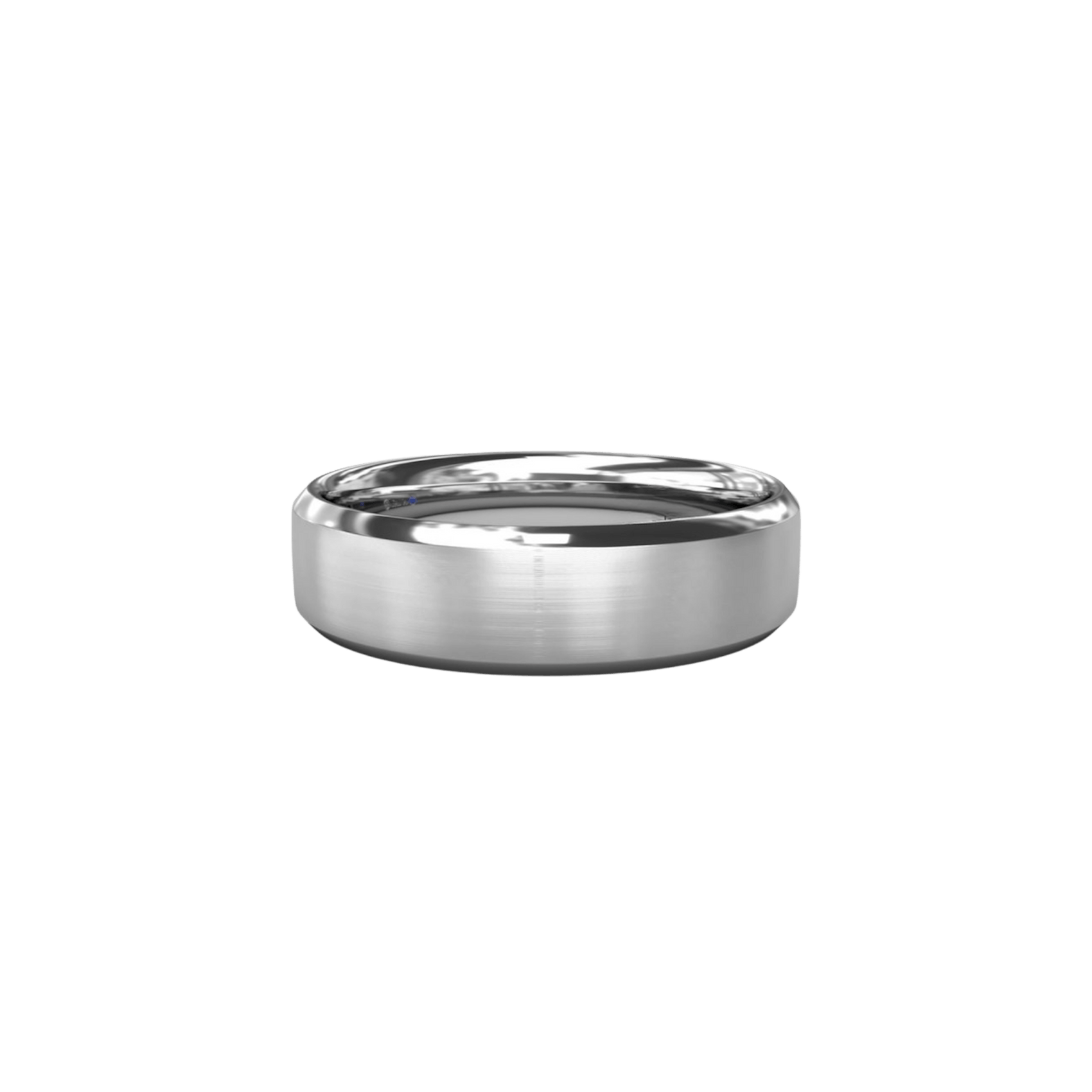 Vertical The 1916 Company Collection Soho Finish Bevel Edge Men's Band M1005