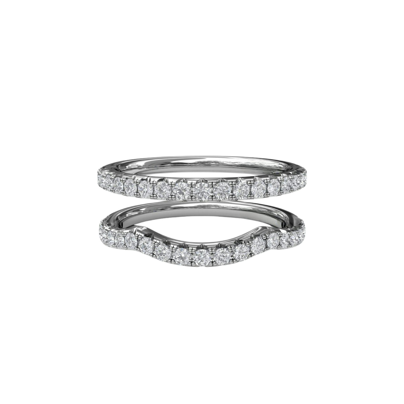 Vertical The 1916 Company Collection Diamond Wedding Band W3477