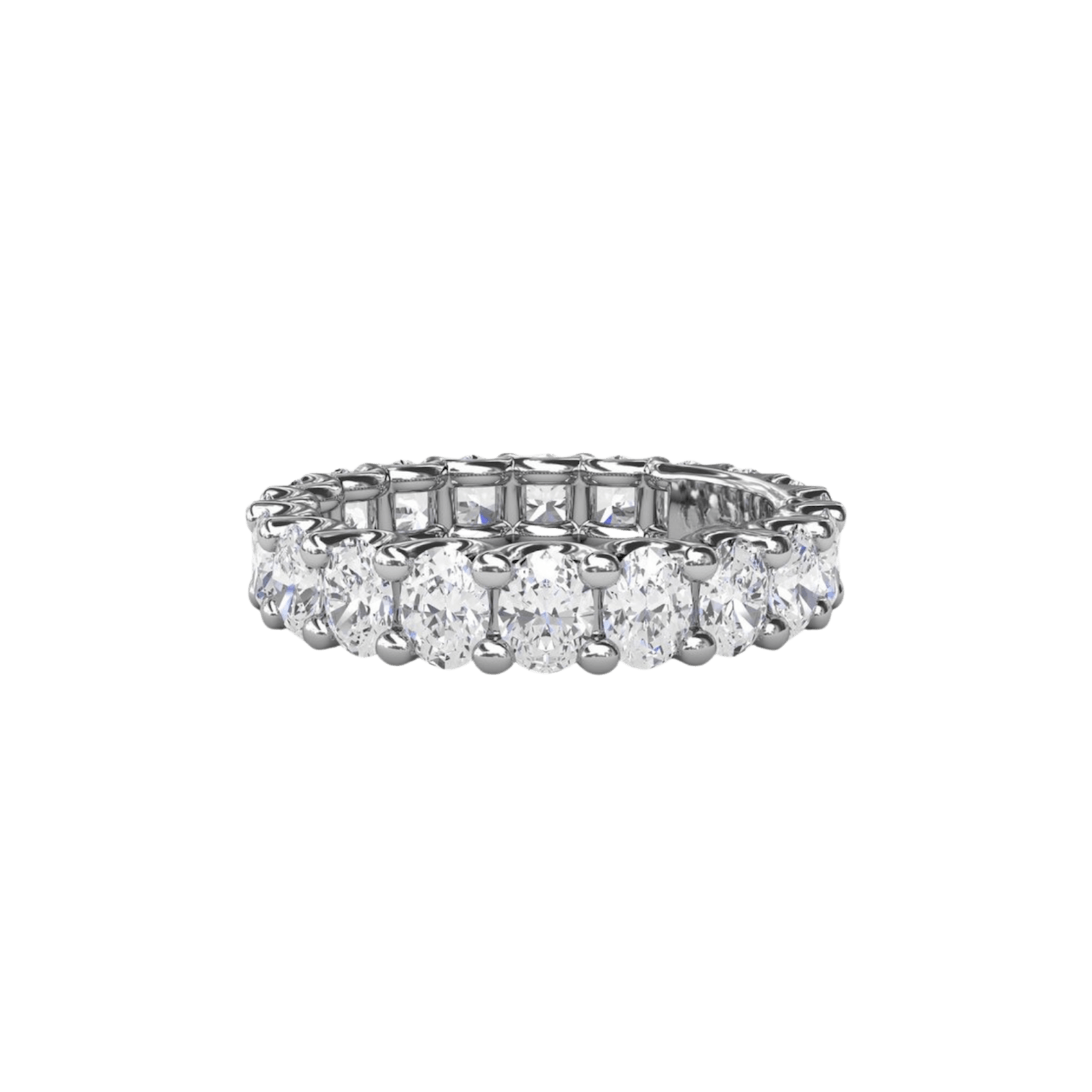 Vertical The 1916 Company Collection 3.3ct Oval Diamond Eternity Band W6141