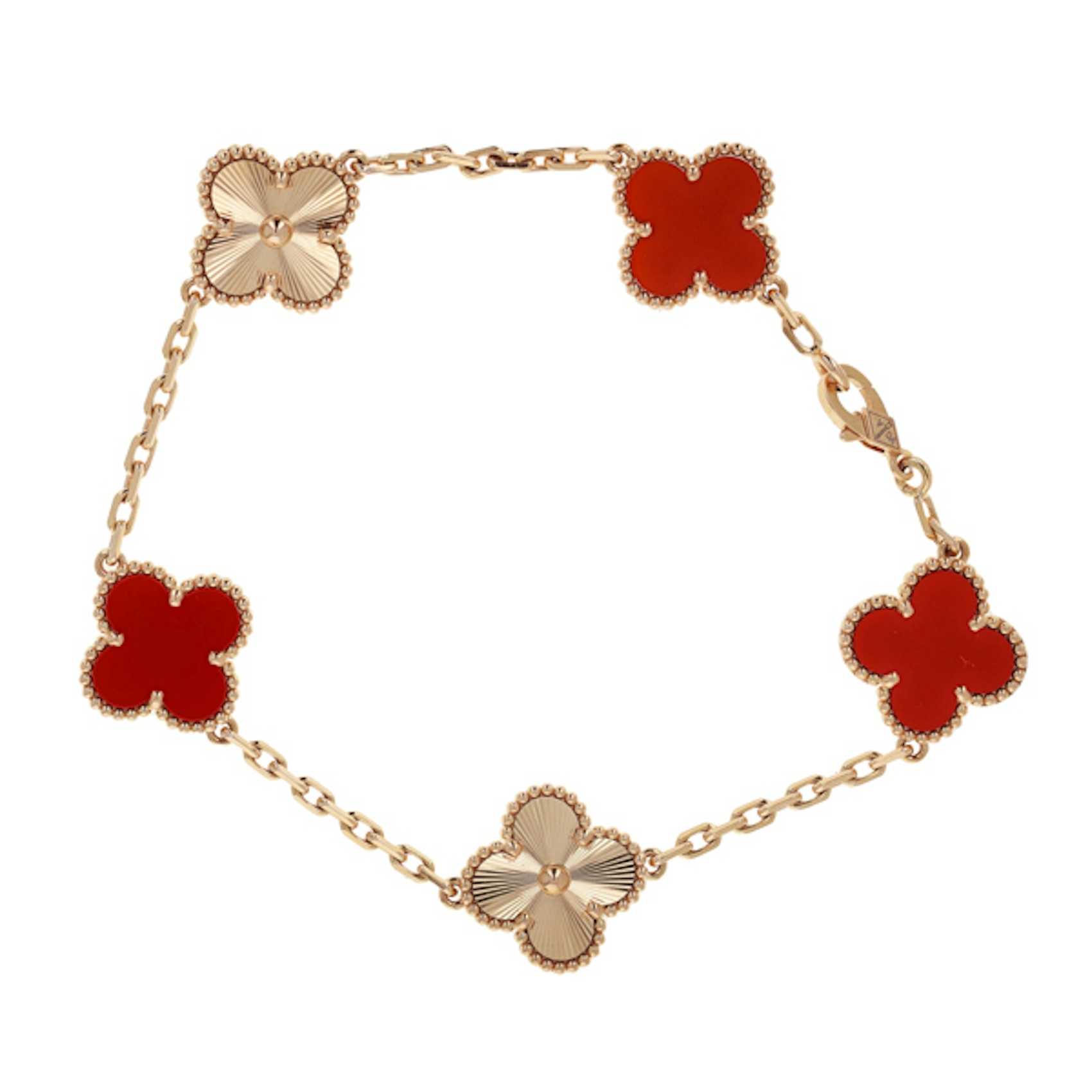 Vertical Vintage Alhambra Bracelet