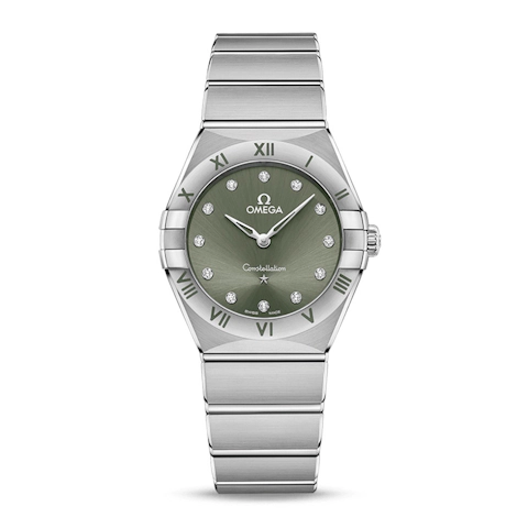 Vertical Omega Constellation Quartz 28mm 131.10.28.60.60.001