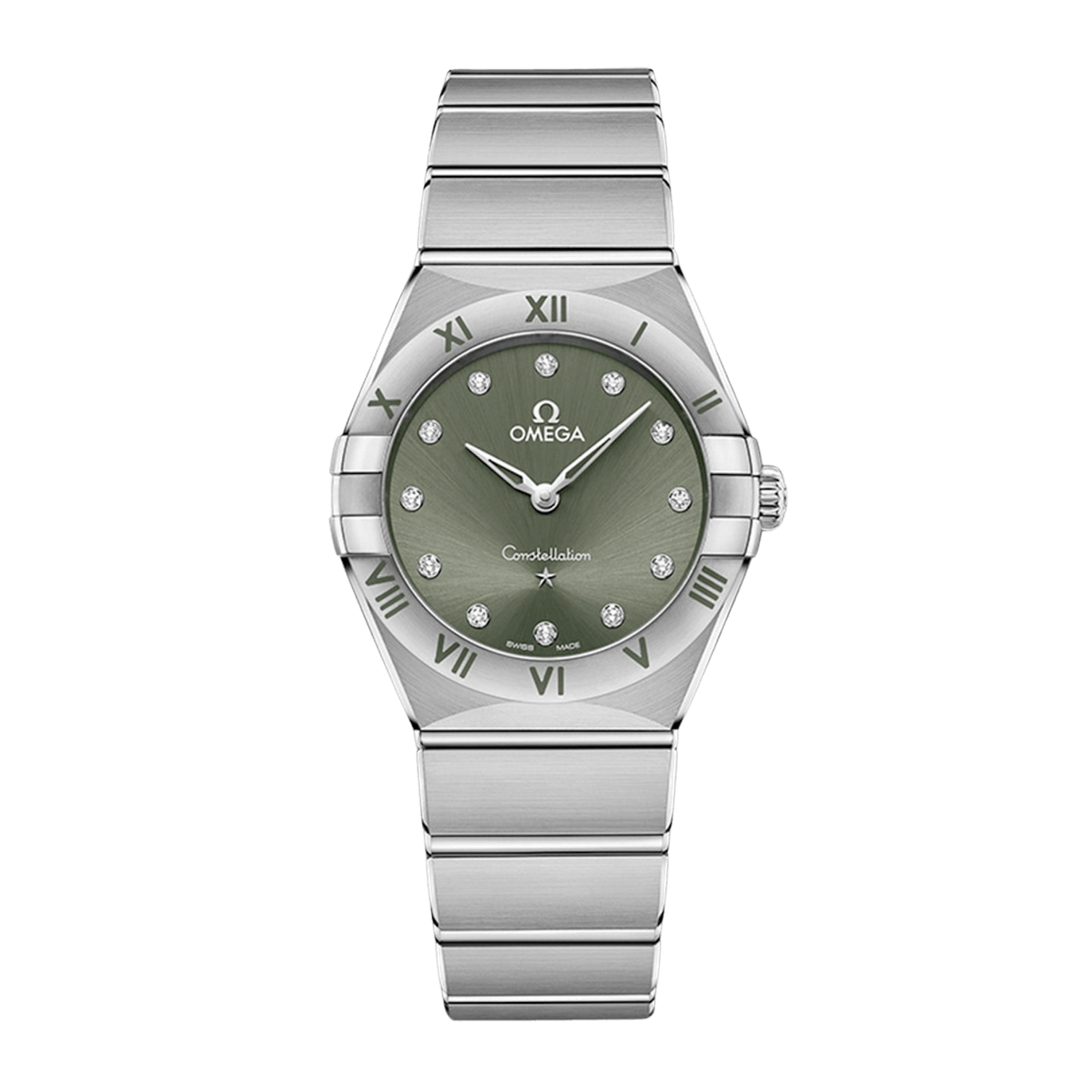 Vertical Omega Constellation Quartz 28mm 131.10.28.60.60.001