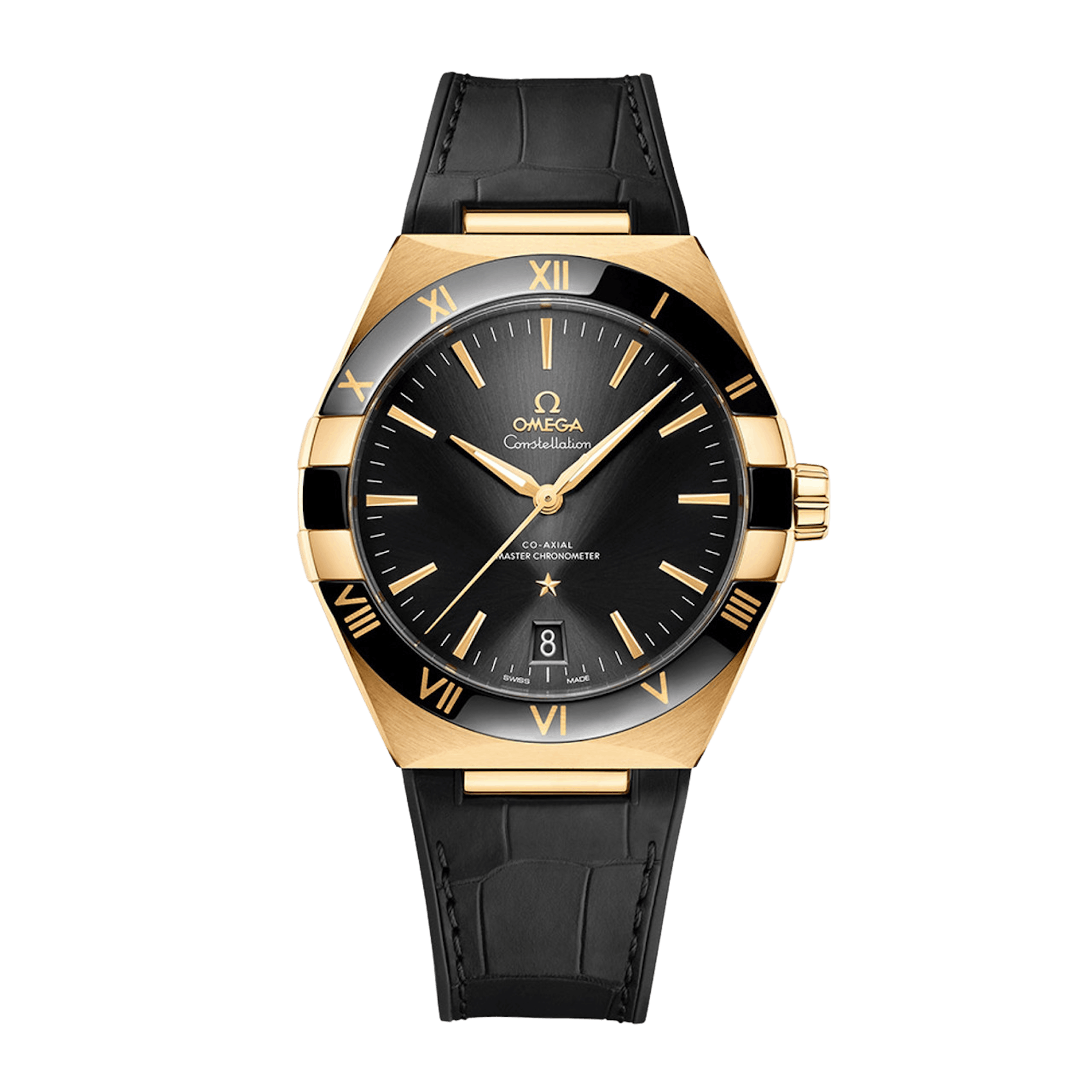 Vertical Omega Constellation 18K Yellow Gold 41mm 131.63.41.21.01.001