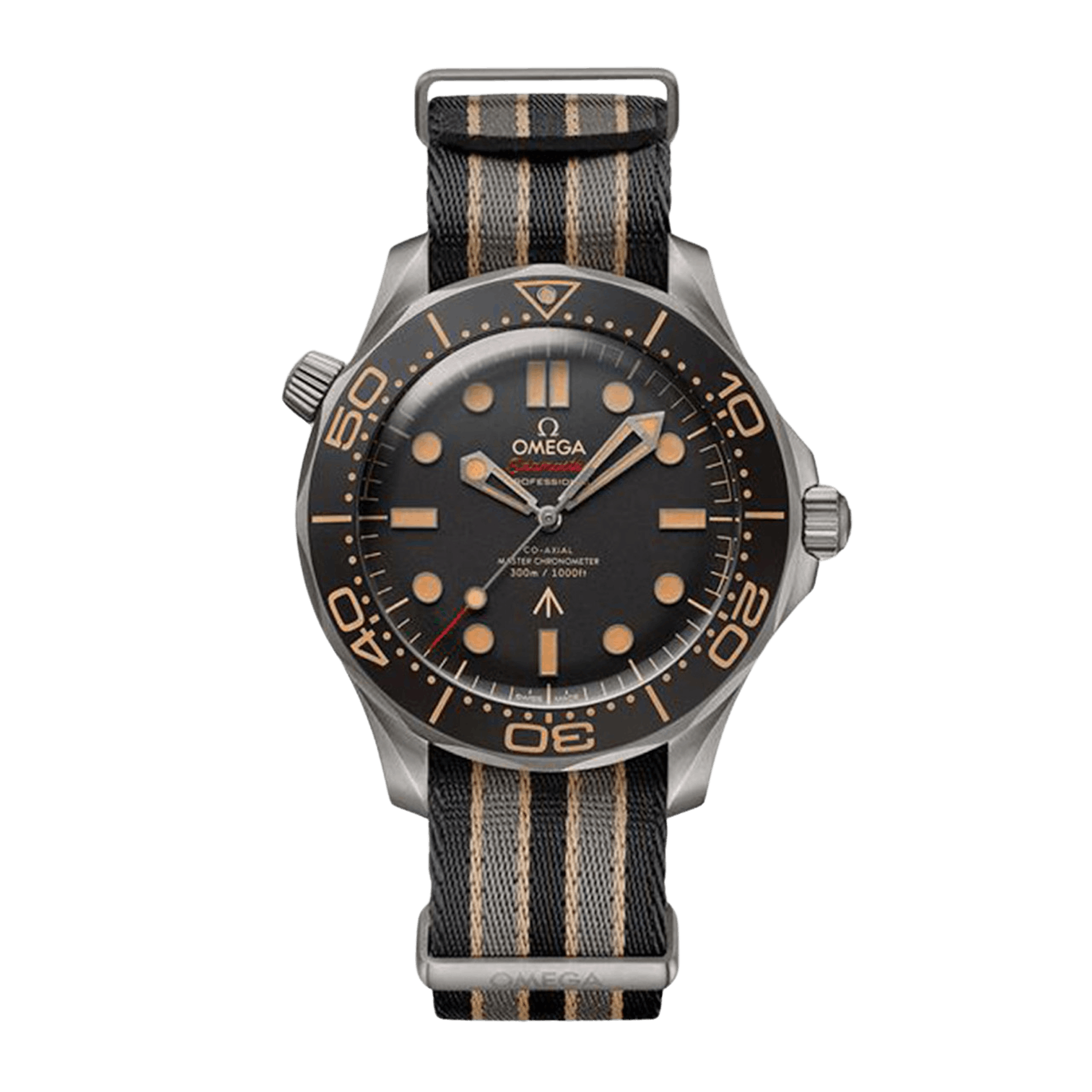 Vertical Omega Seamaster Diver 300M 007 Edition Titanium 42mm 210.92.42.20.01.001