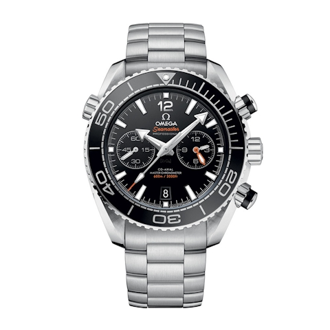 Vertical Omega Seamaster Planet Ocean 600M Chronograph 45.5mm 215.30.46.51.01.001