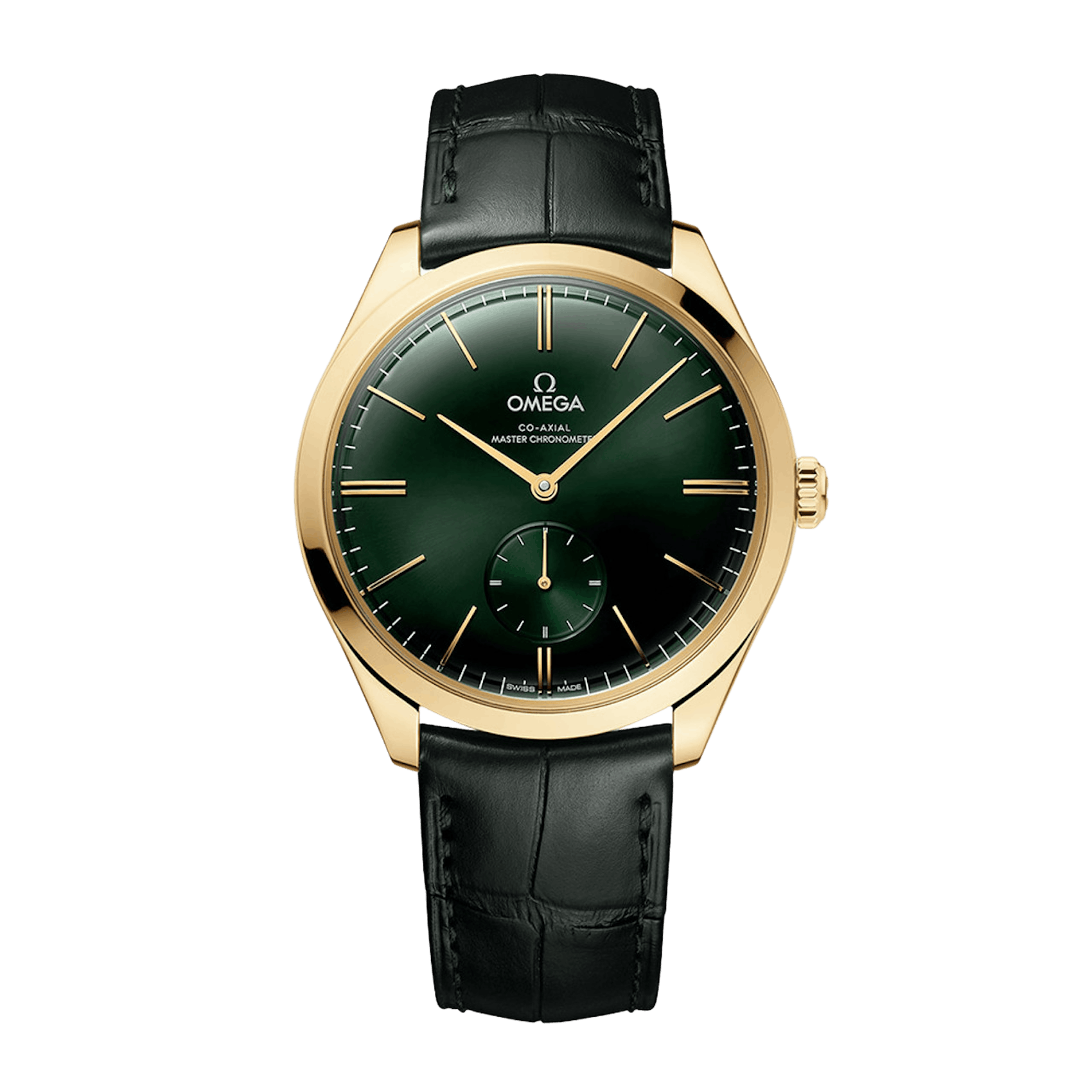 Vertical Omega De Ville Trésor Small Seconds 18K Yellow Gold 40mm 435.53.40.21.10.001