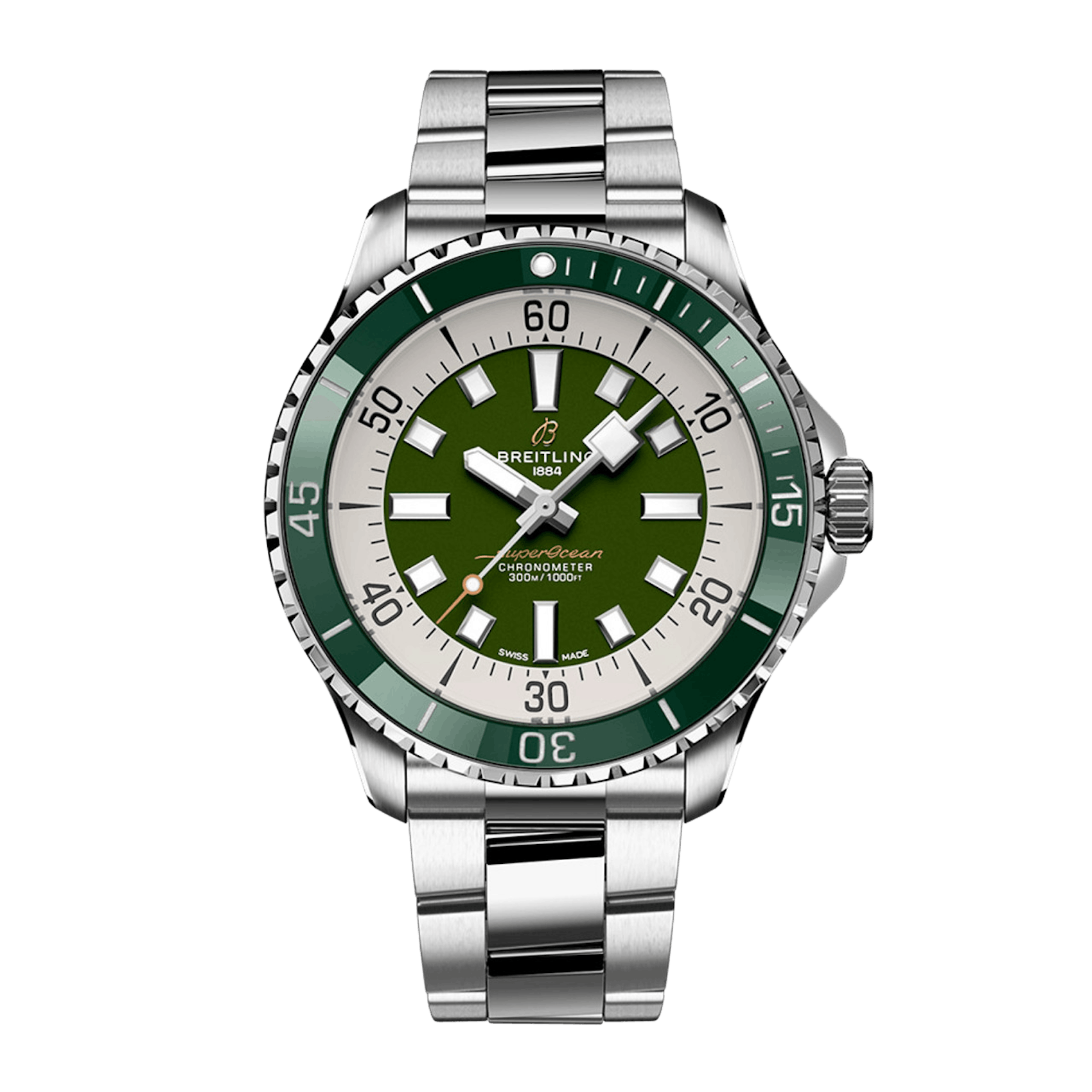 Vertical Breitling Superocean 44 Automatic A17376A31L1A1