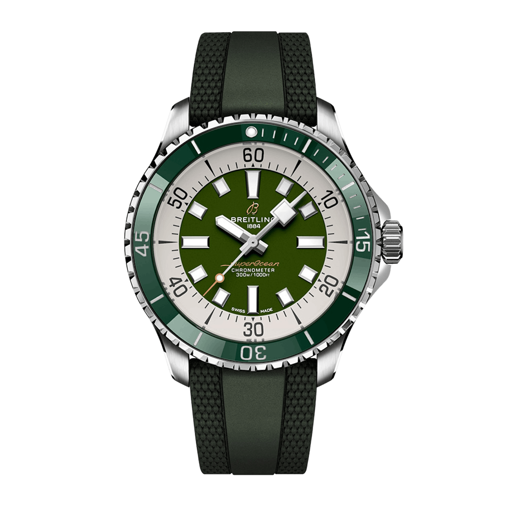 Vertical Breitling Superocean 44 Automatic A17376A31L1S1