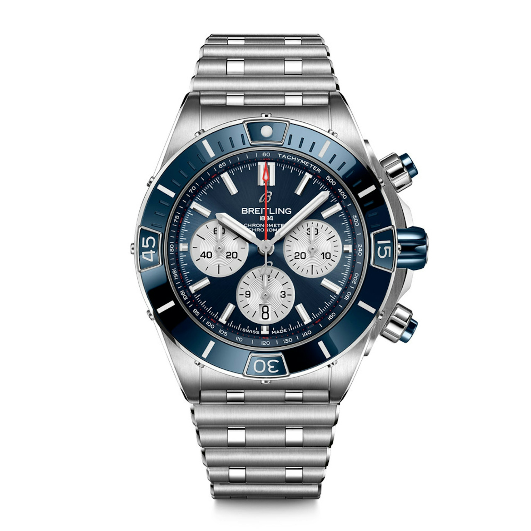 Vertical Super Chronomat 44 B01 Automatic Chronograph
