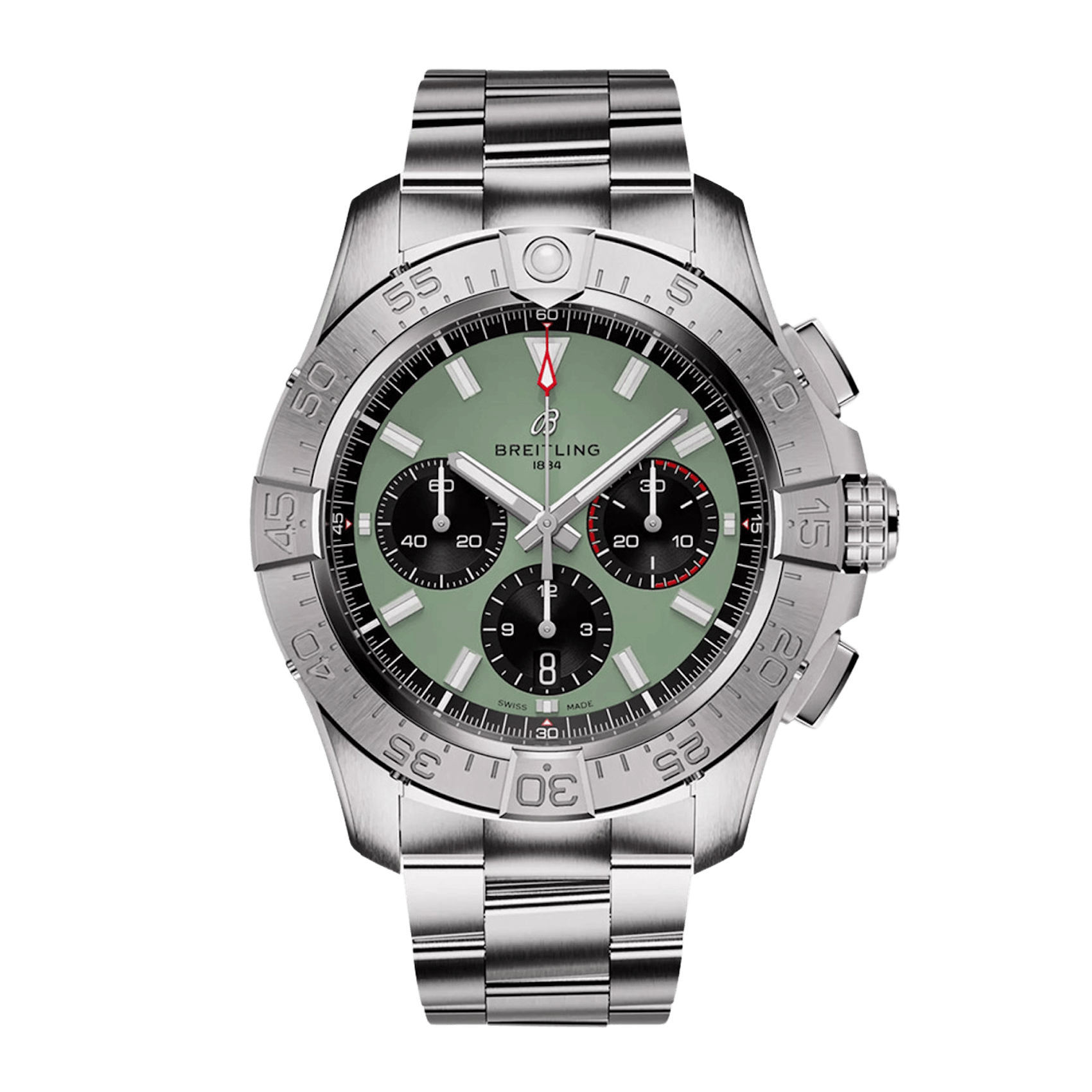 Vertical Breitling Avenger 44 B01 Automatic Chronograph AB0147101L1A1