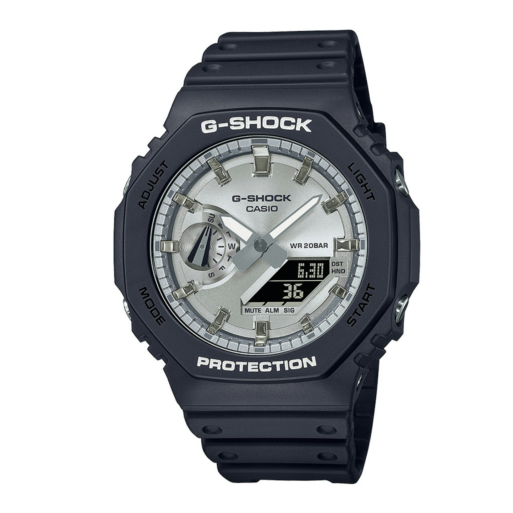 Vertical G-Shock GA2100SB-1A