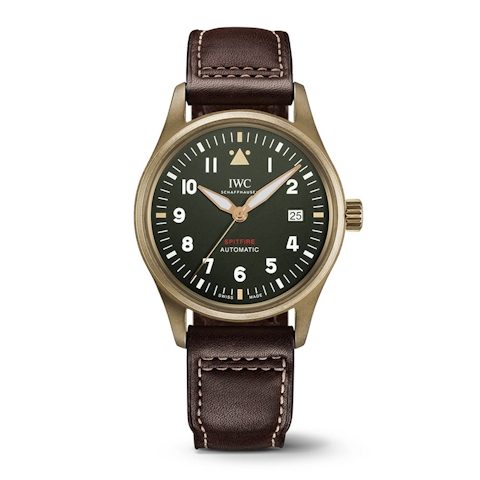 Vertical Pilot's Watch Automatic Spitfire Bronze