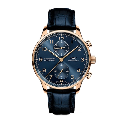 Vertical Portugieser Chronograph 18K Rose Gold
