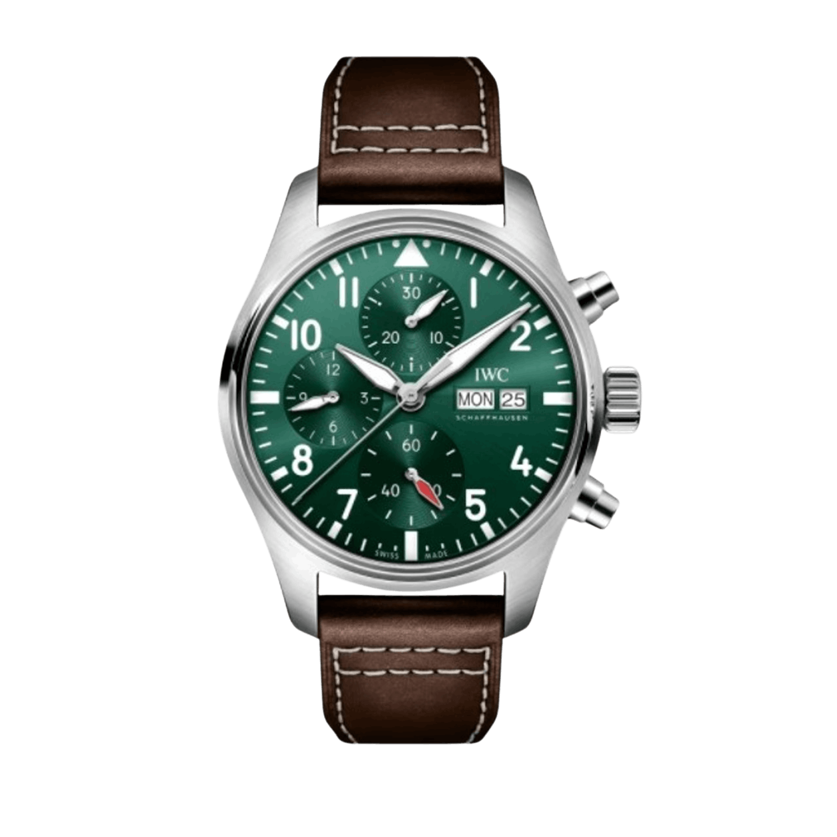 Vertical IWC Schaffhausen Pilot's Watch Chronograph 41 IW388103