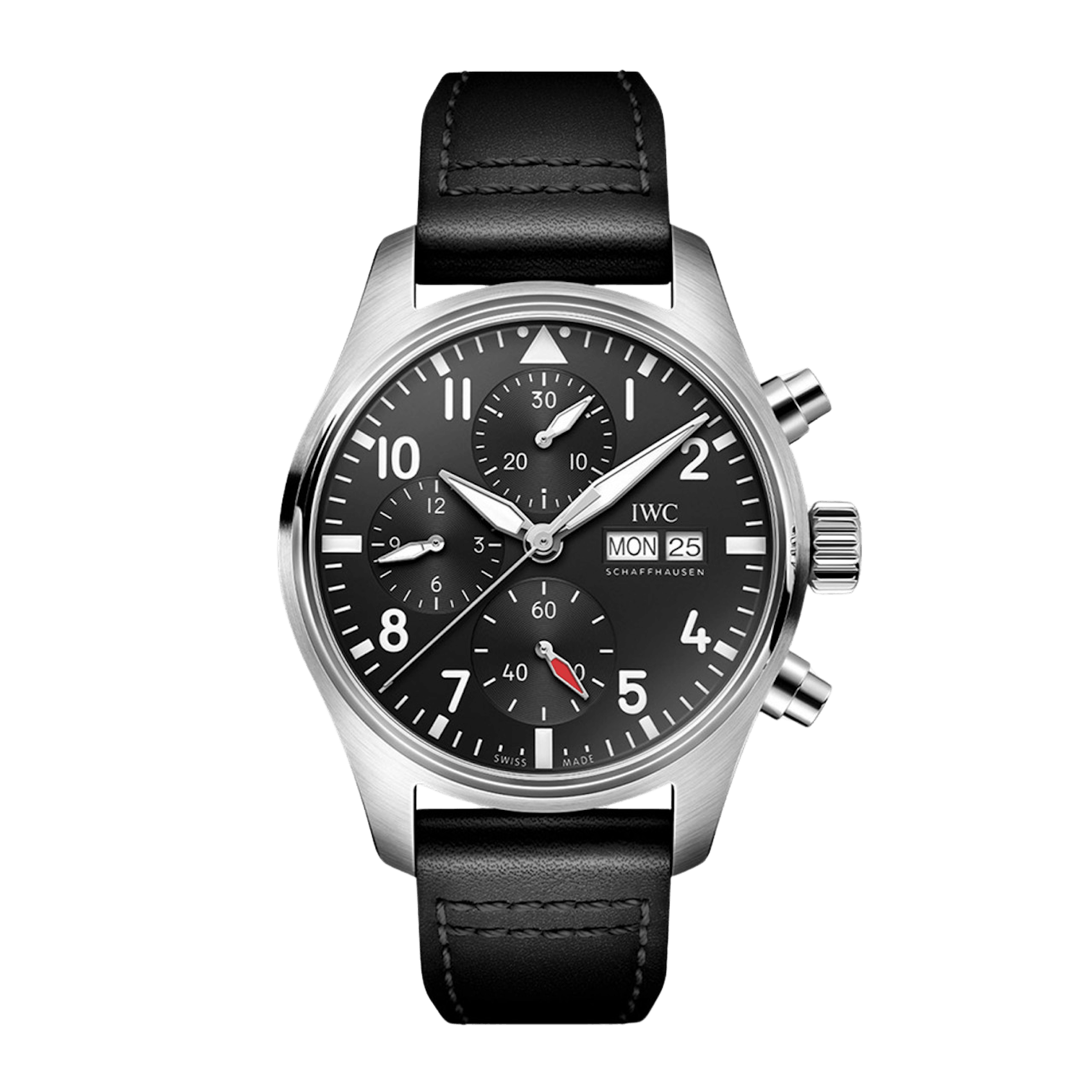 Vertical IWC Schaffhausen Pilot's Watch Chronograph 41 IW388111