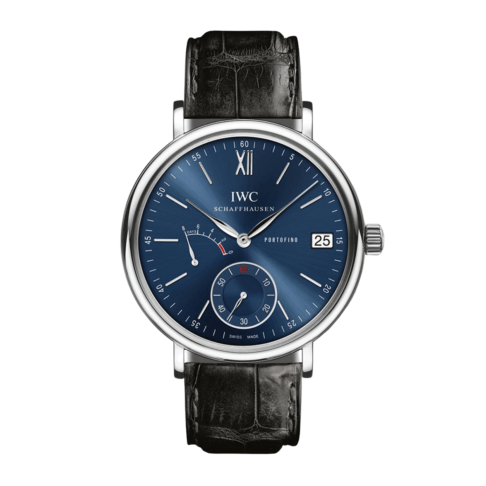 Vertical IWC Schaffhausen Portofino Hand-Wound Eight Days IW510106