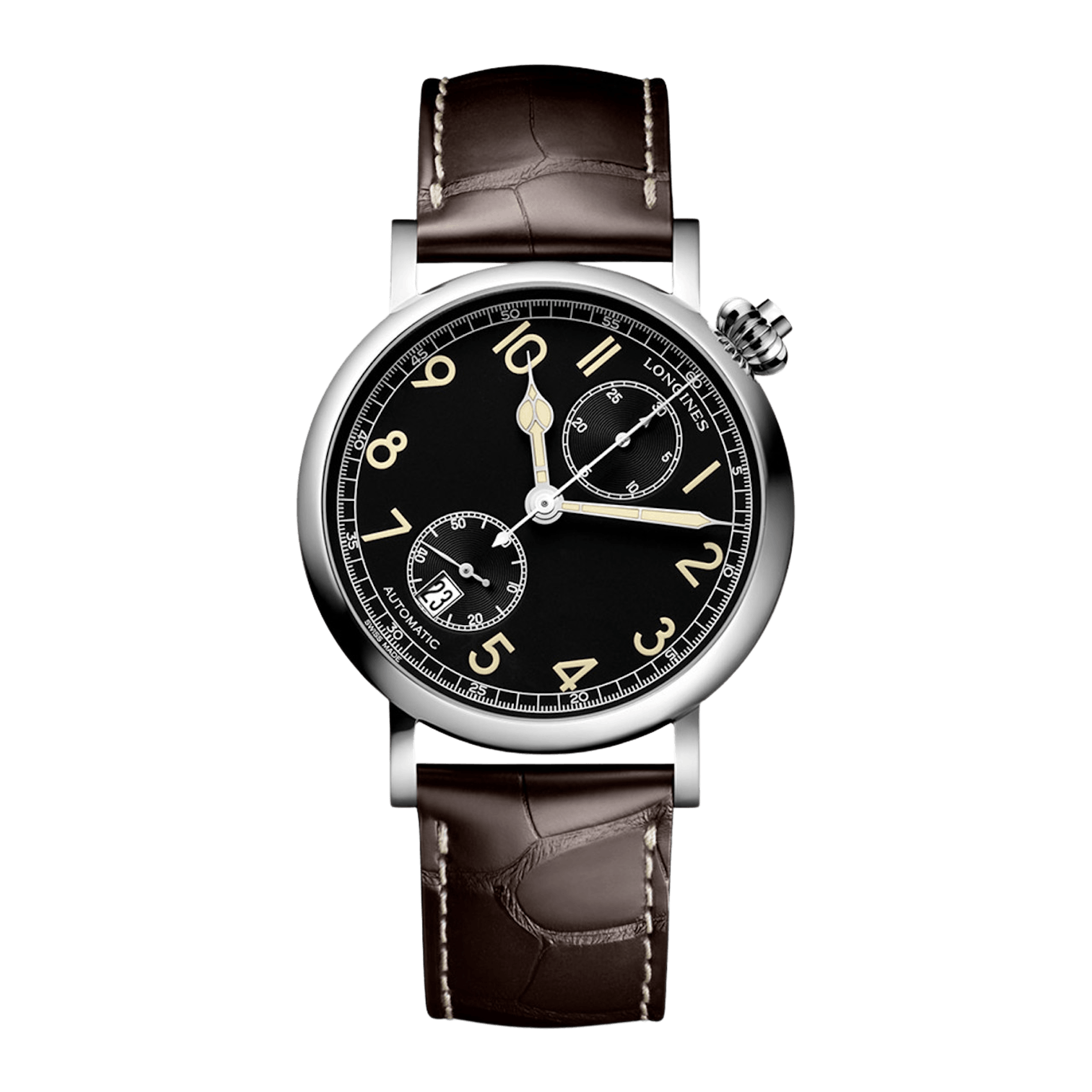Vertical Longines Avigation Type A-7 Automatic Chronograph 41mm L2.812.4.53.2