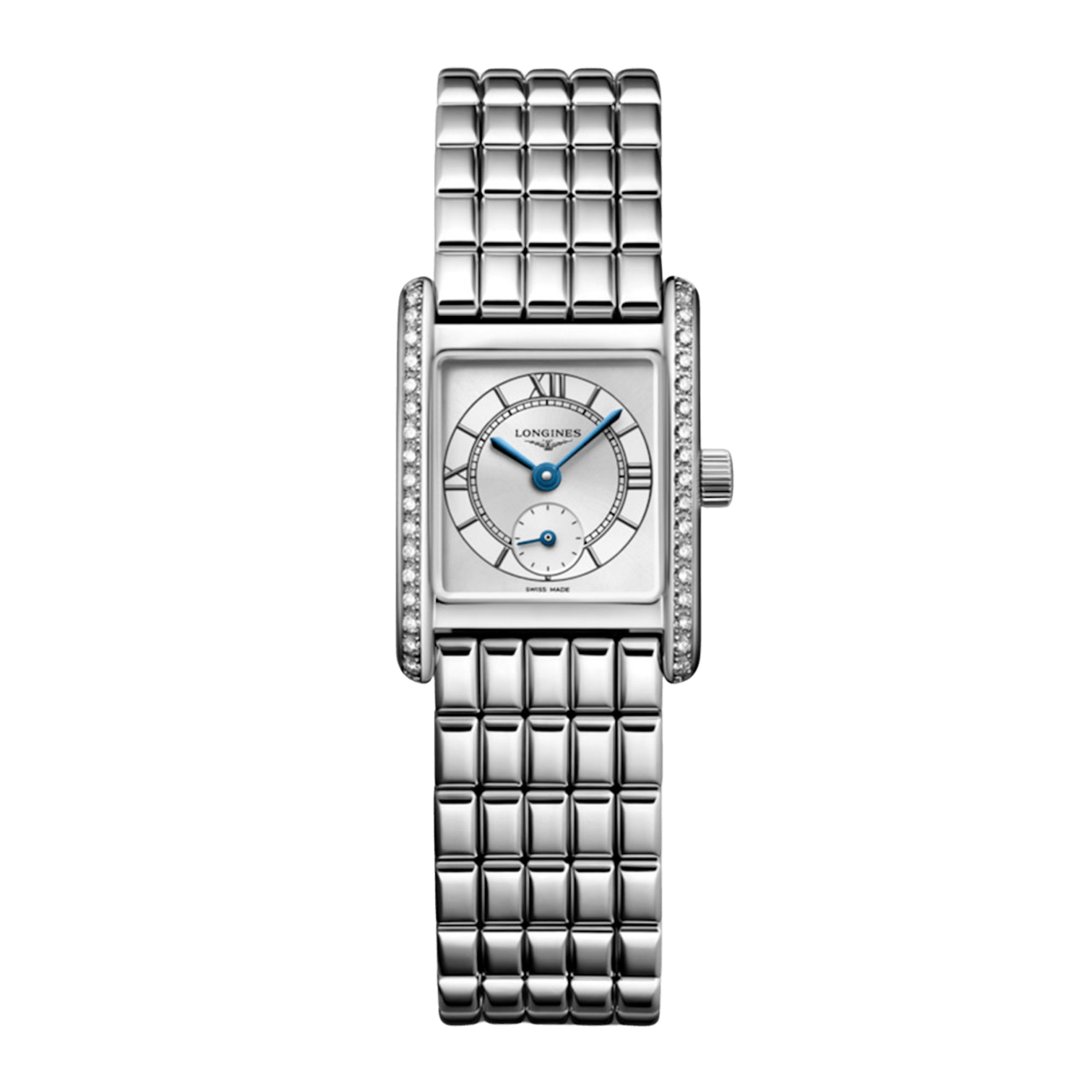 Vertical Longines Mini DolceVita Quartz 21.5 x 29mm L5.200.0.75.6