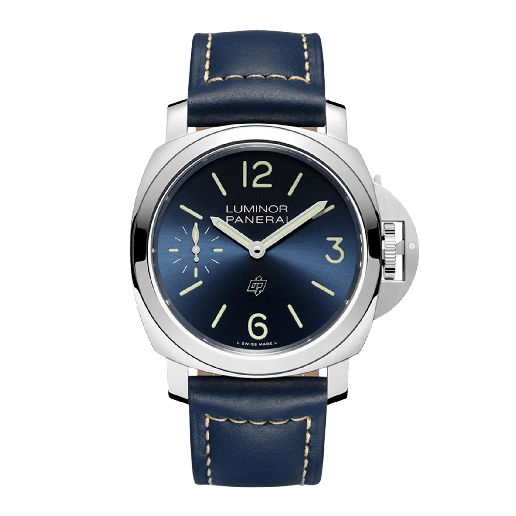 Vertical Panerai Luminor Blu Mare 44mm PAM01085
