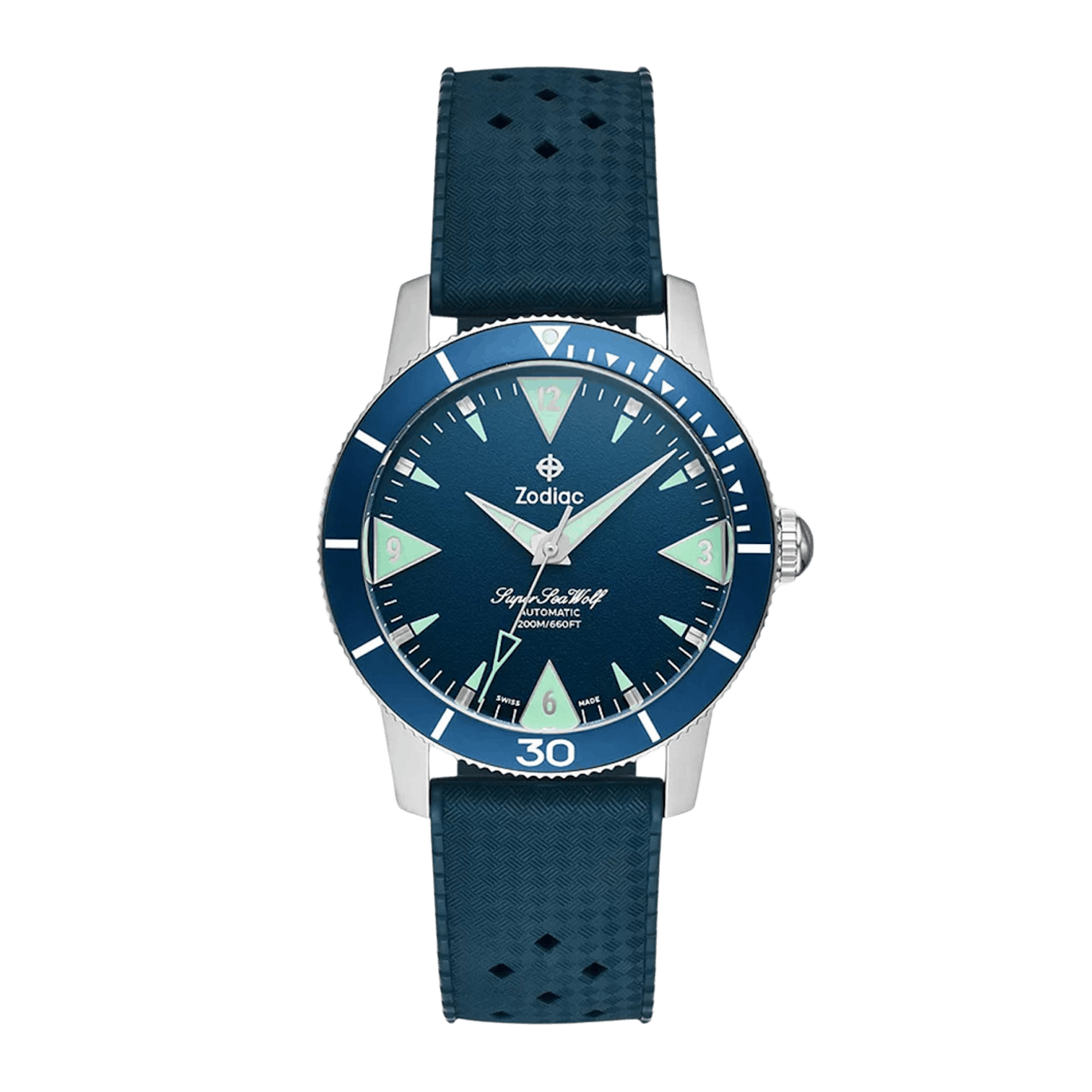 Vertical Zodiac Super Sea Wolf Skin Diver Automatic 39mm ZO9217