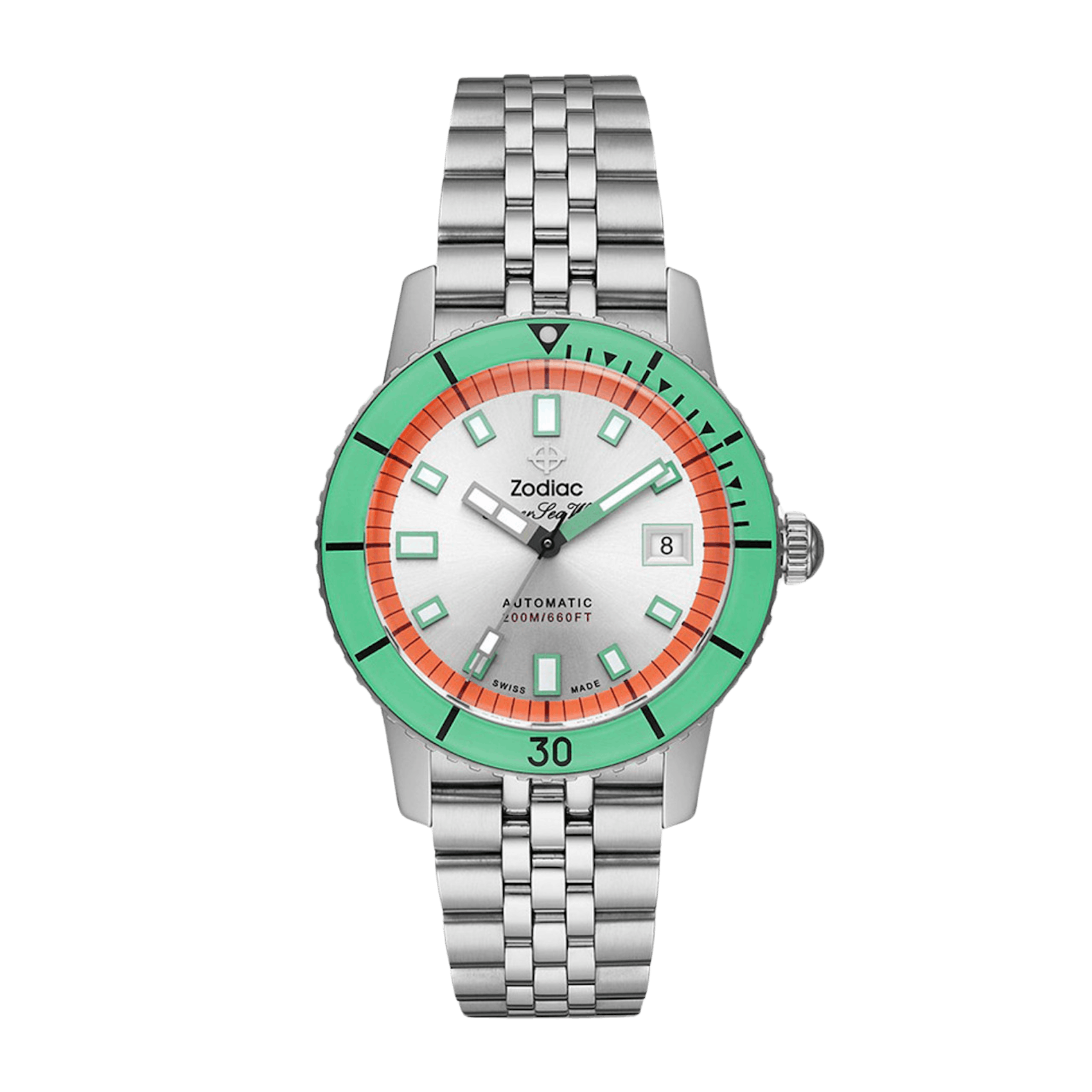 Vertical Zodiac Super Sea Wolf Compression Automatic 40mm ZO9269