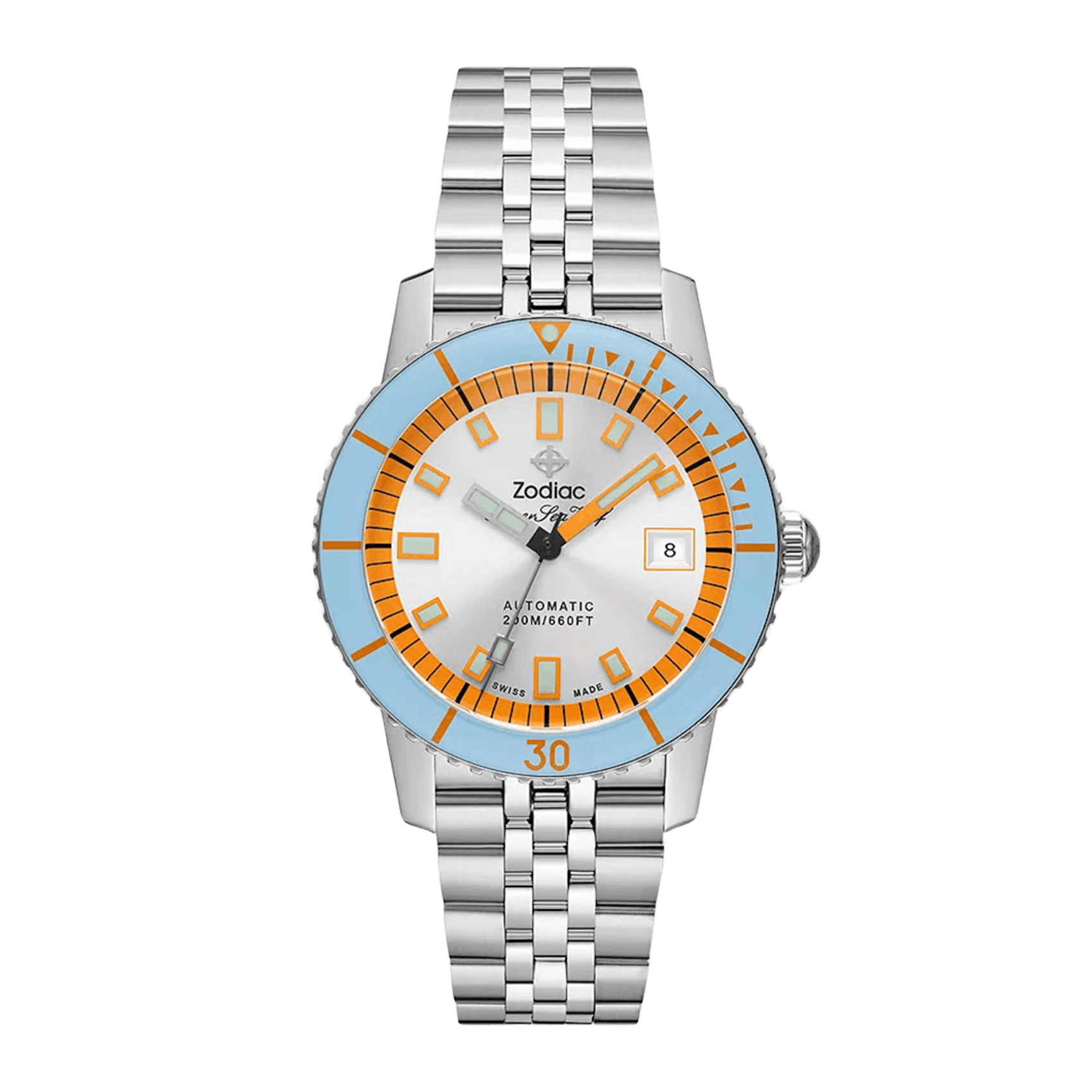 Vertical Zodiac Super Sea Wolf Compression Automatic 40mm ZO9304
